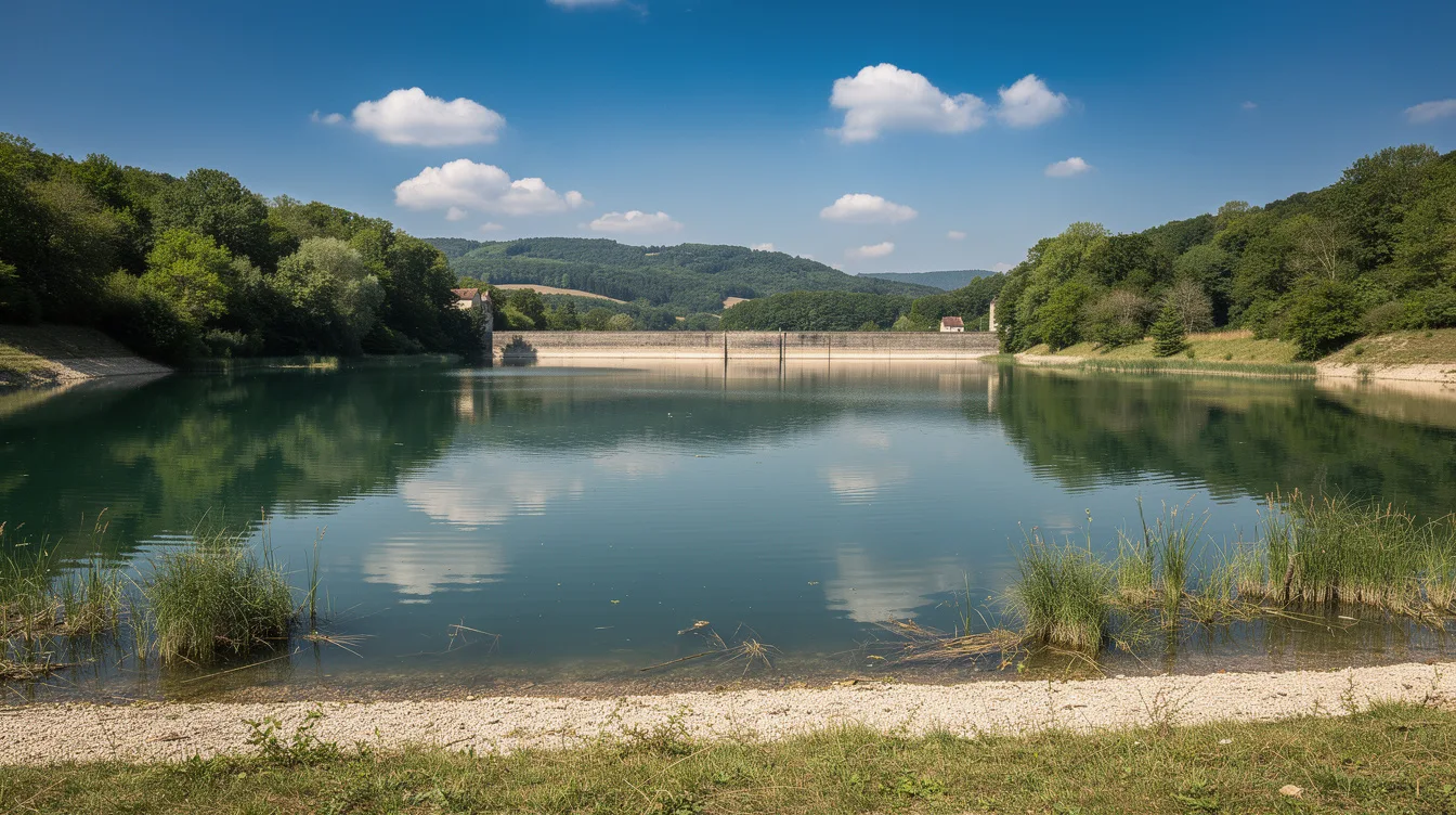 Mis à sec toute une année, ce lac Côte-d’Or a retrouvé ses eaux et ses poissons