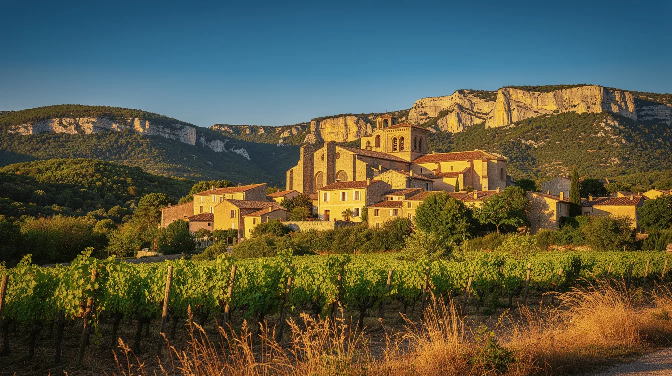 Une abbaye liée à Charlemagne depuis 778 a façonné ce village des Corbières
