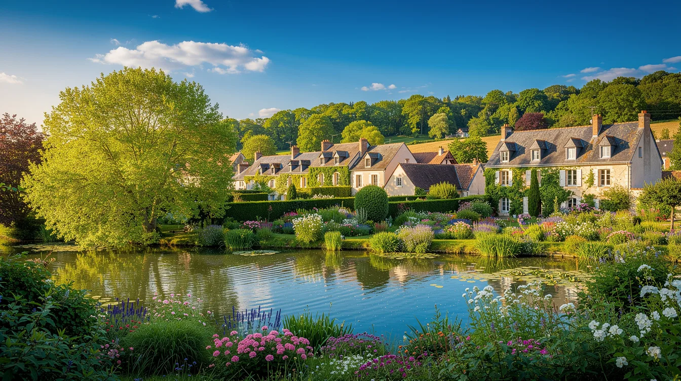 Au cœur de la Normandie, ce village garde le bassin qui inspira les Nymphéas