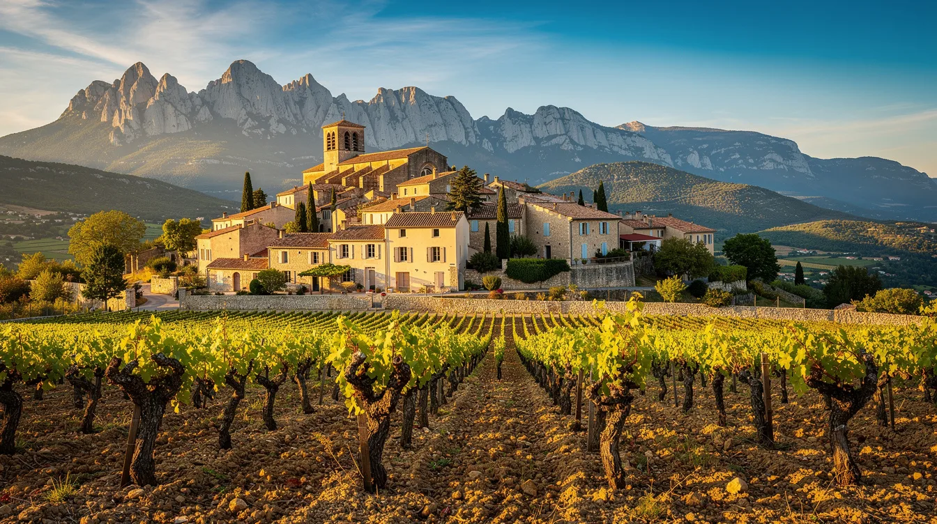 Ce village du Vaucluse conserve une trace de vignes datée de 611, la plus ancienne de la région