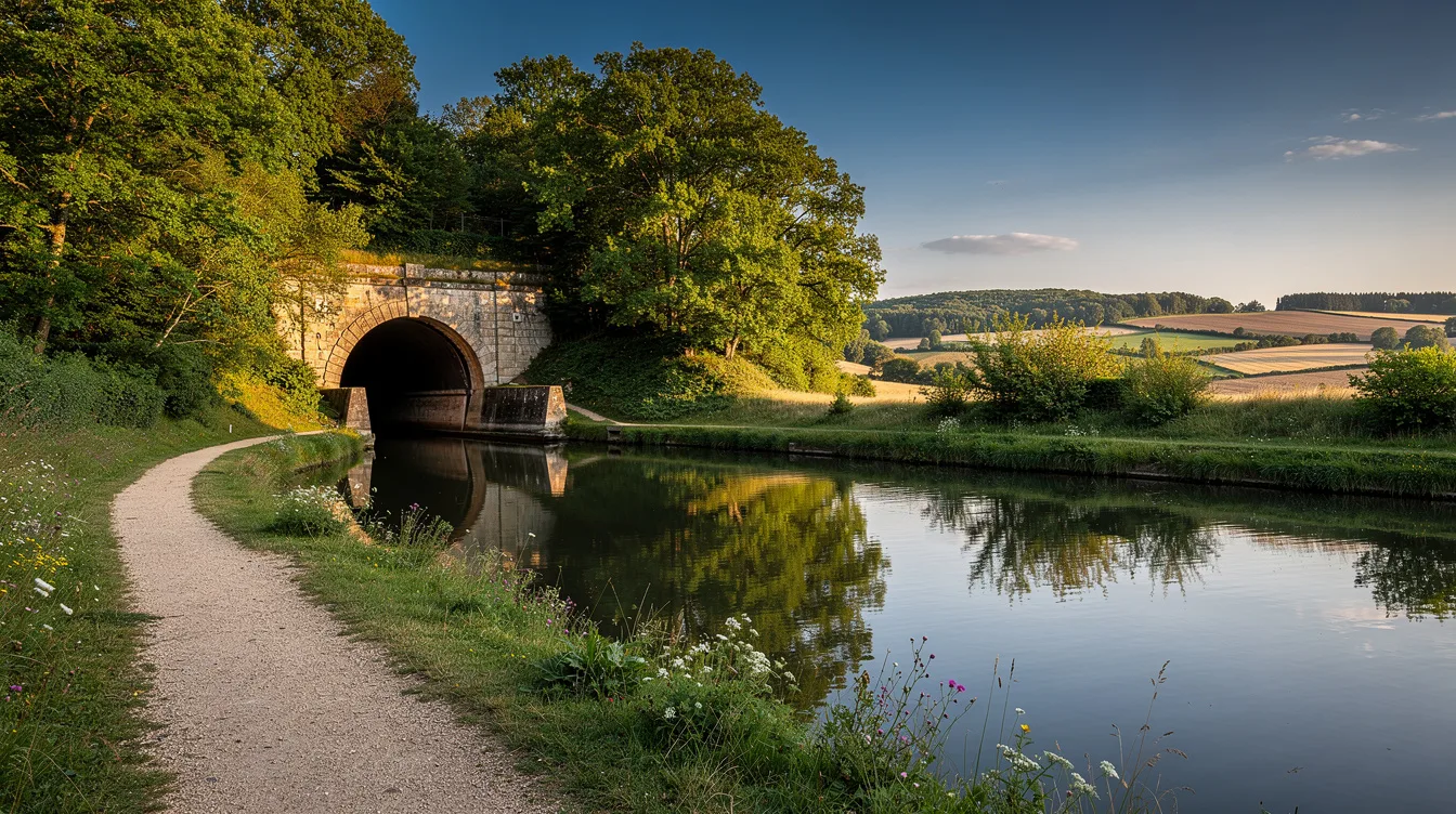 Pourquoi ce canal bourguignon passe-t-il sous la ligne entre Manche et Méditerranée ?