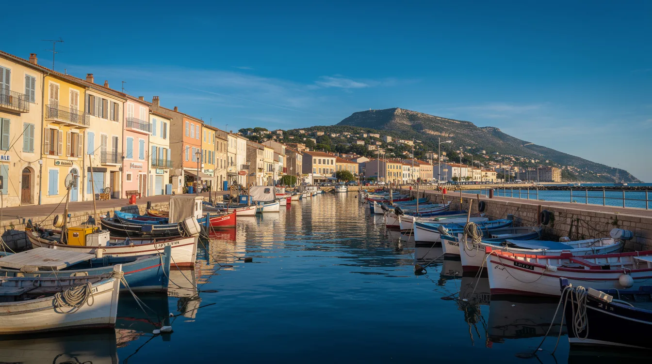 Un port créé en 1666 façonne encore cette ville entre mer et étang