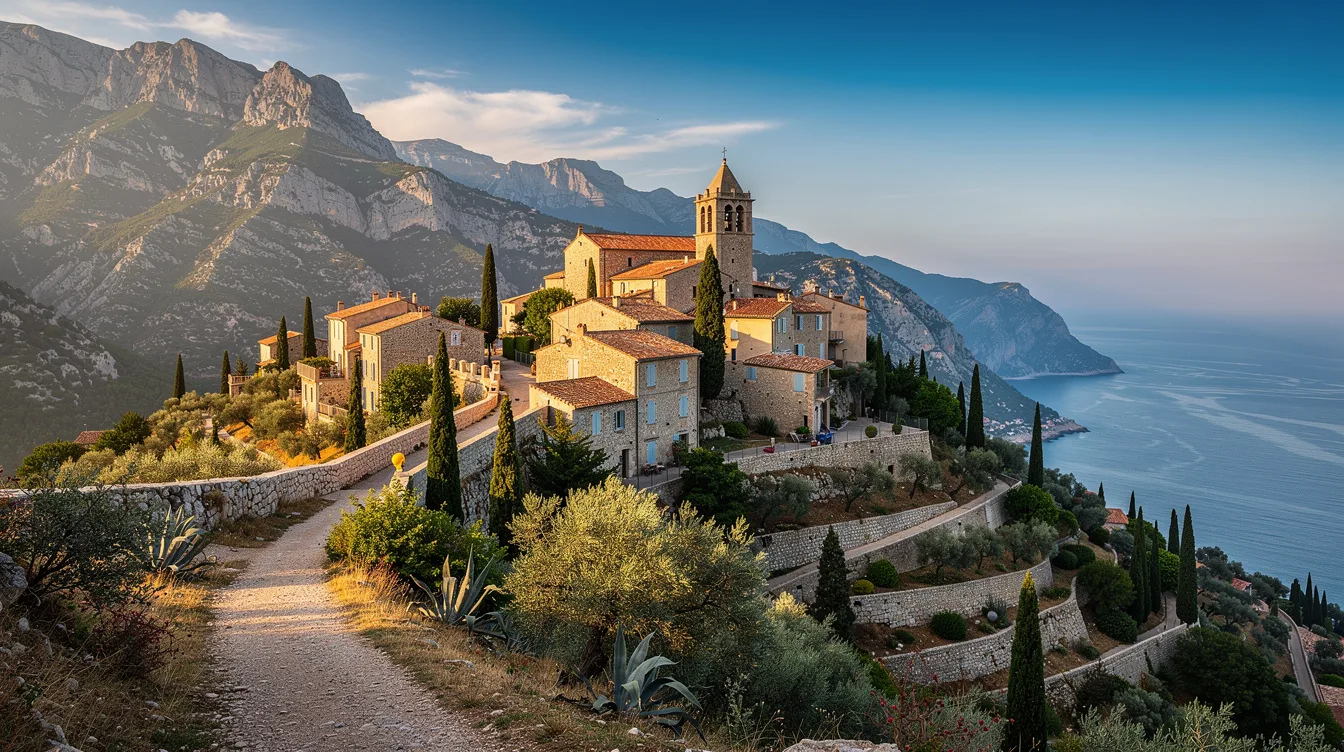 Entre mer et montagne, ce village abrite le plus ancien trail des Alpes-Maritimes