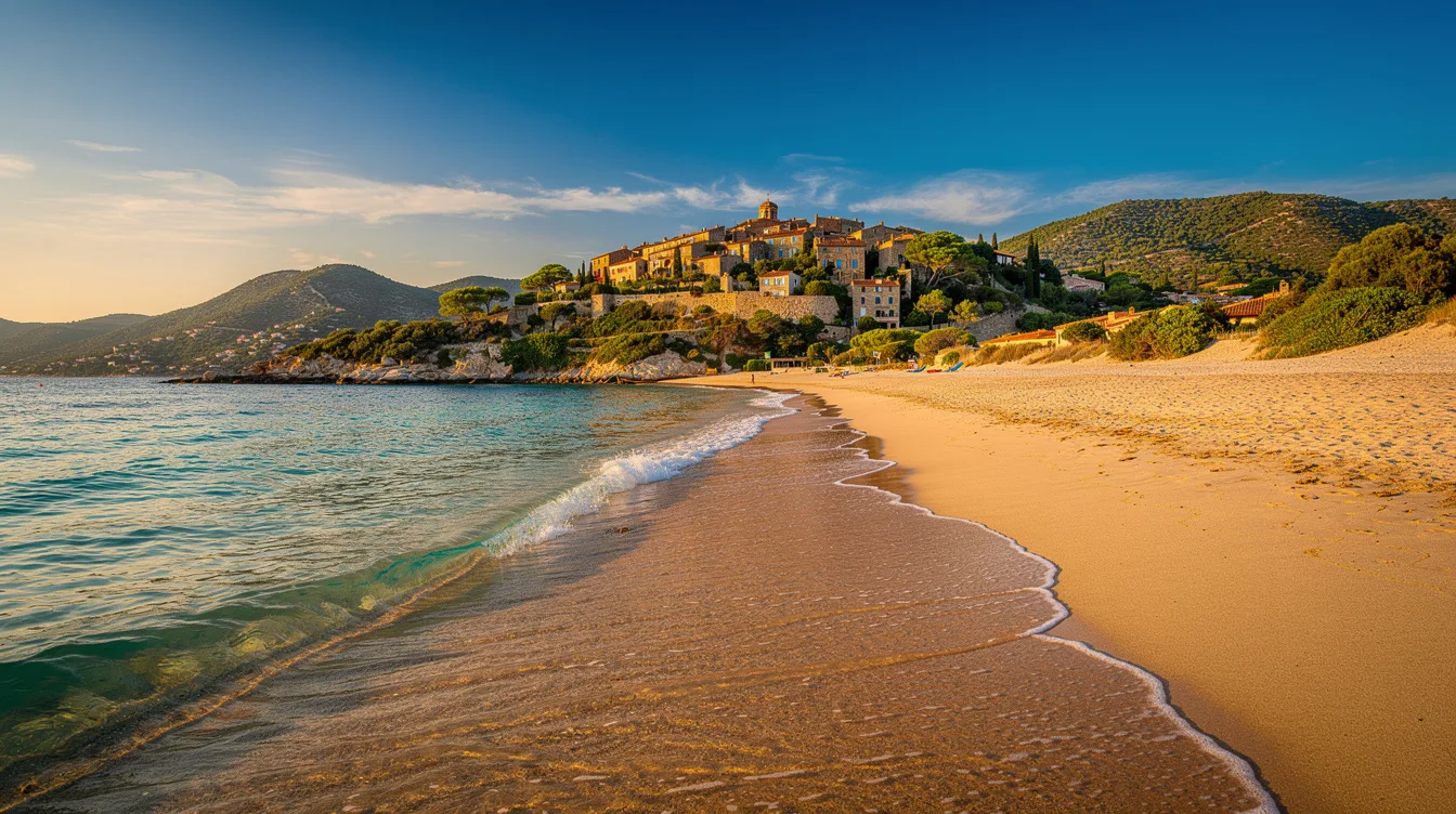 Oubliez Saint-Tropez : ce village du Var associe ruelles perchées et plage de 5 km
