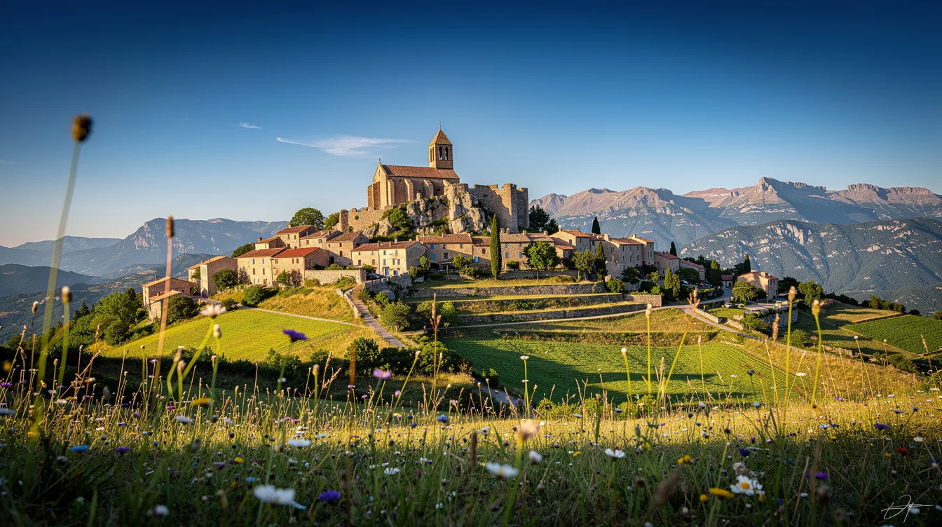 À 1 097 m, ce village médiéval est le plus haut du Var
