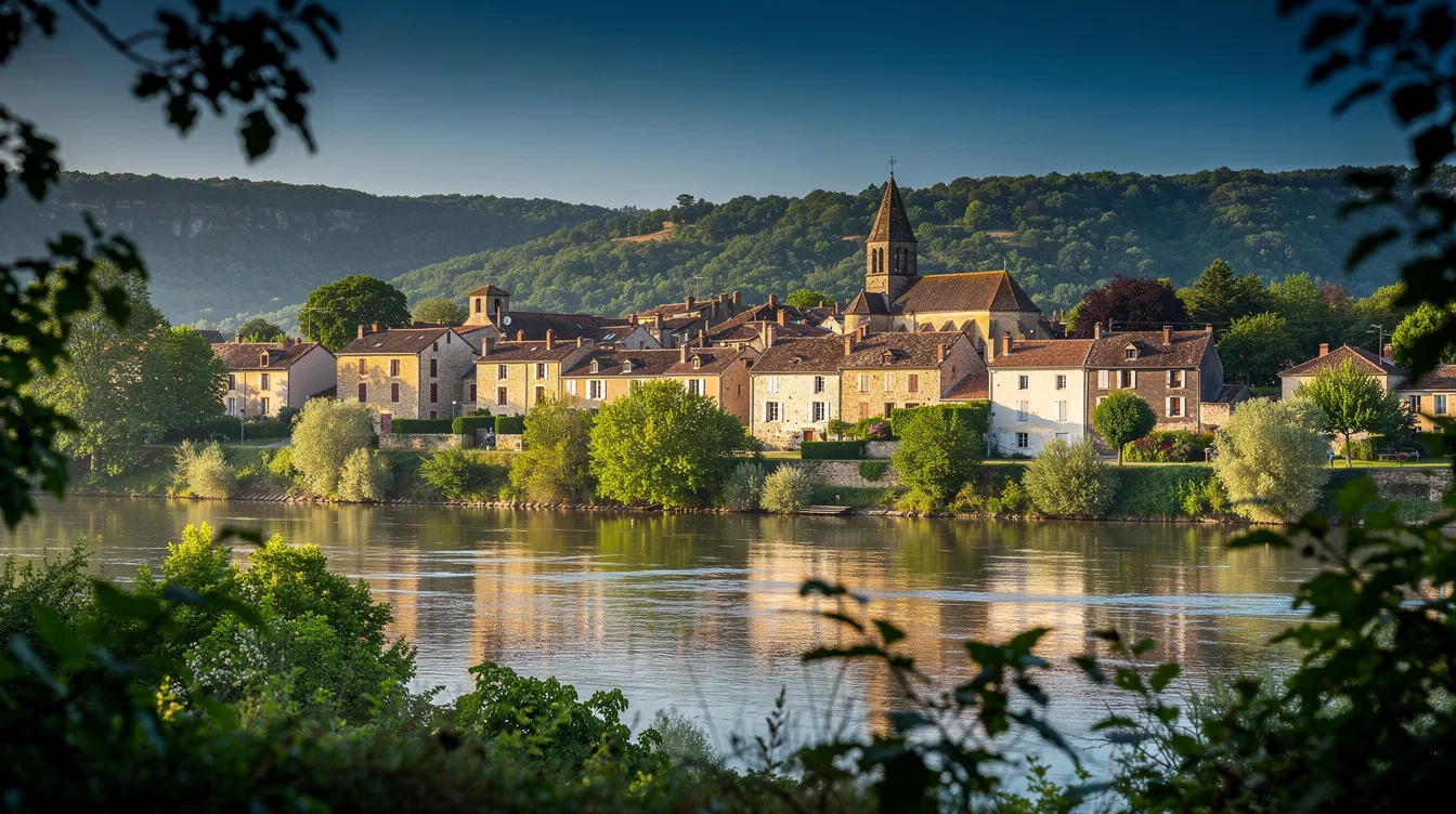 Le 45e parallèle traverse ce village corrézien, à égale distance du pôle Nord et de l’équateur