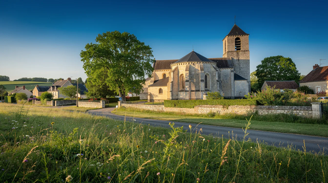 À 30 km du Mans, ce village sarthois garde un clocher séparé de son église