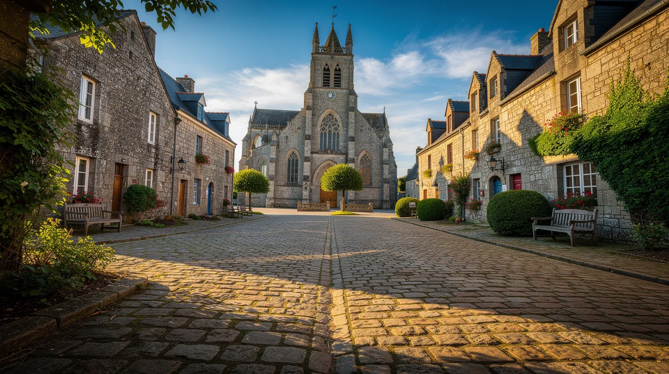 Ce village breton où se croisaient deux voies romaines, aux maisons de granite
