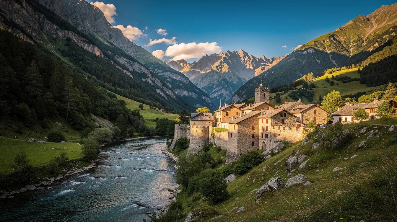 Le Verdon et la Lance se rejoignent à 1 230 m, dans ce village des Alpes