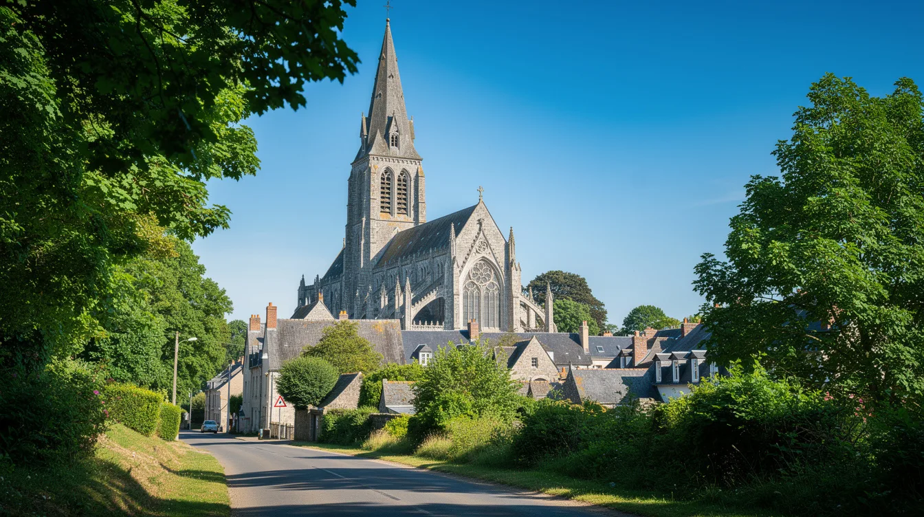 Arthur Régnault a bâti cette église bretonne sur l’emplacement d’un ancien château