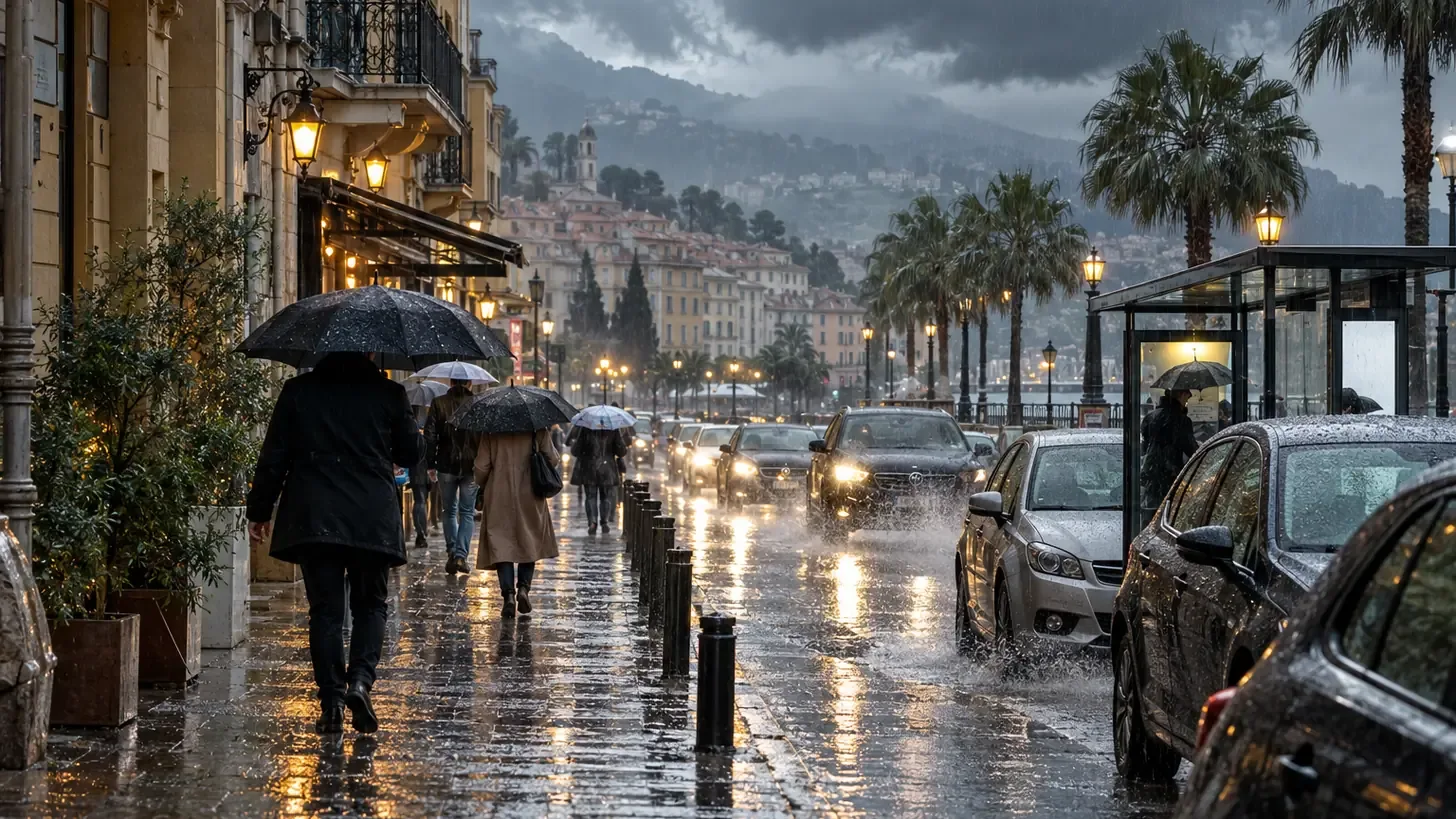 Fortes pluies dans le Sud-Est ce 19 octobre : les déplacements à limiter