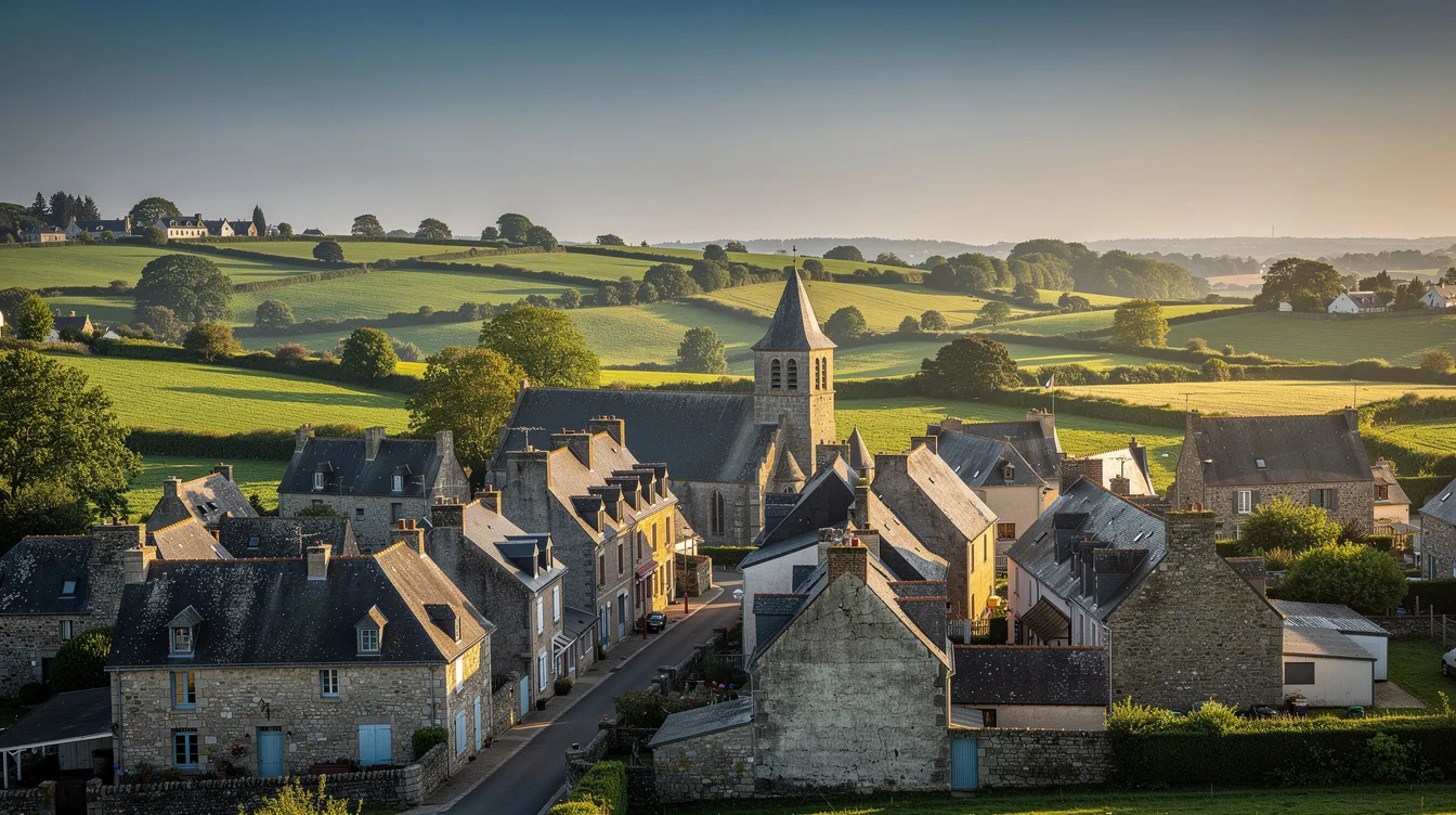 Ce village breton est né en 2019 de la réunion de deux anciennes communes