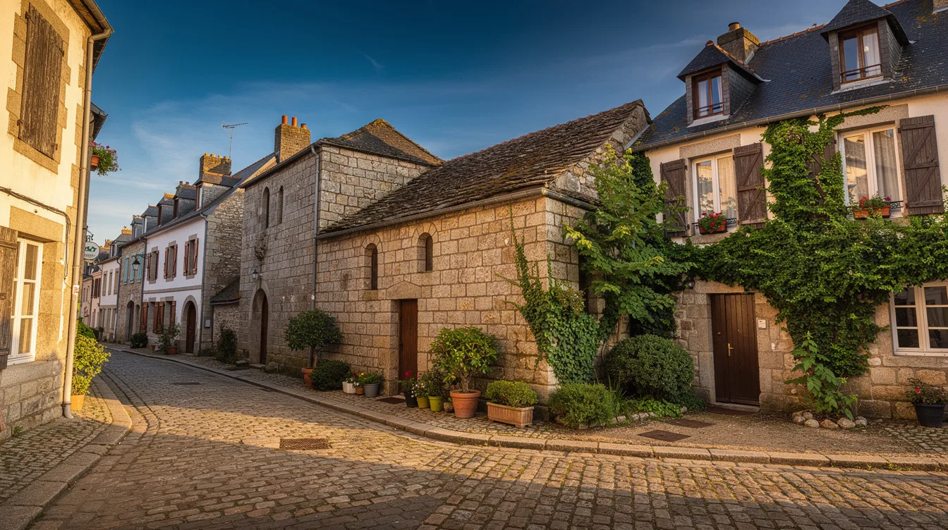 Ce village breton conserve des étuves datant de 1380 dans son centre ancien
