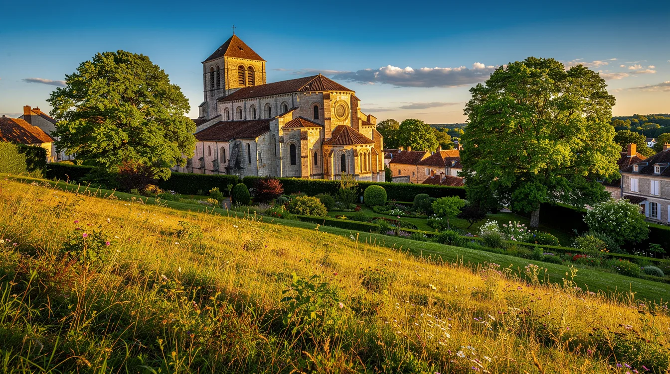 Cette cité abbatiale face à Loches abrite la tombe de son fondateur