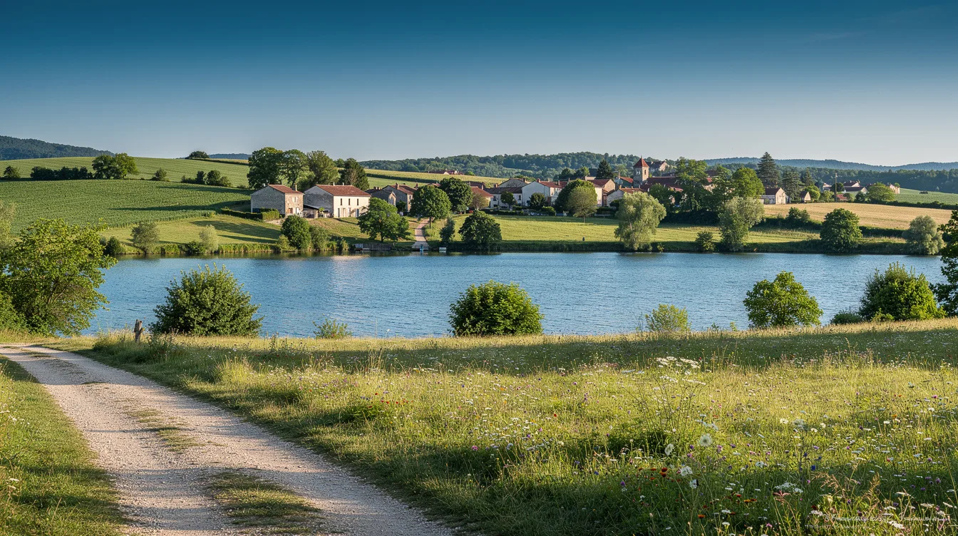 Entre lac et foires agricoles, cette commune de l’Aveyron réunit nature et tradition