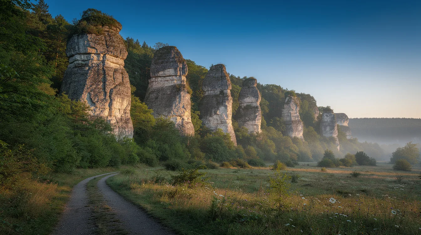 Ce village révèle 7 Dames de Meuse, vestiges de récifs coralliens du Jurassique supérieur