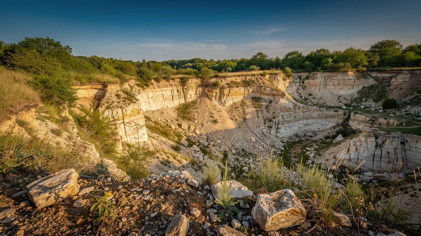 Ce village a livré, depuis 1777, des tortues primitives et de petits crocodiles fossiles