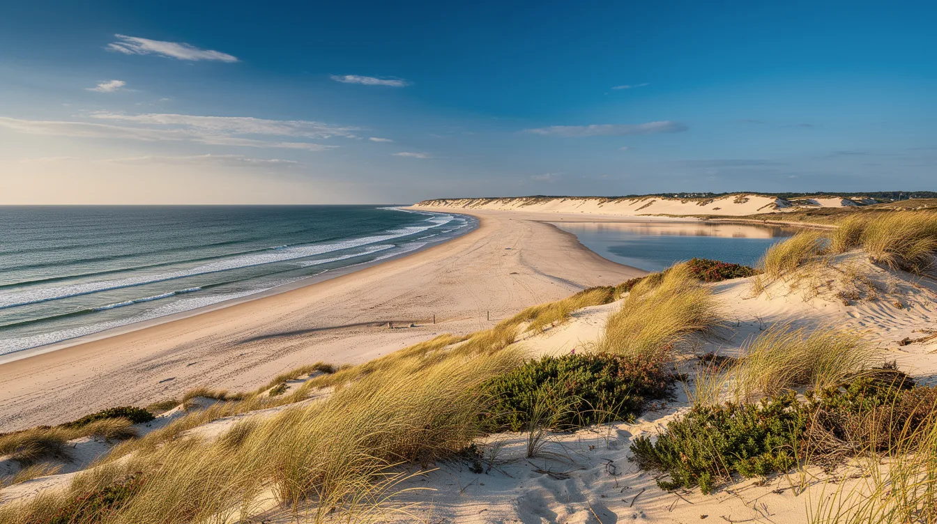 Char à voile et kitesurf : cette plage bretonne garde une lagune à son extrémité