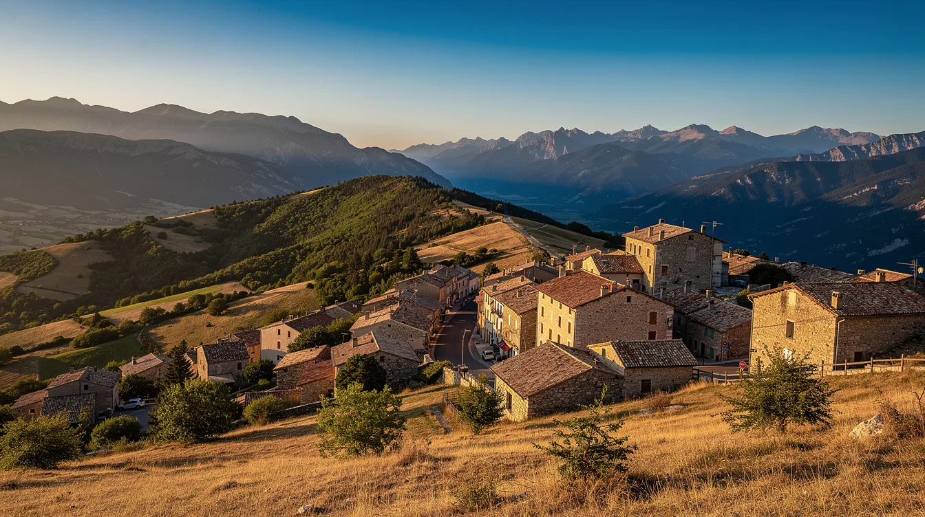 Ce village des Hautes-Alpes est né de la fusion de trois villages en 2016
