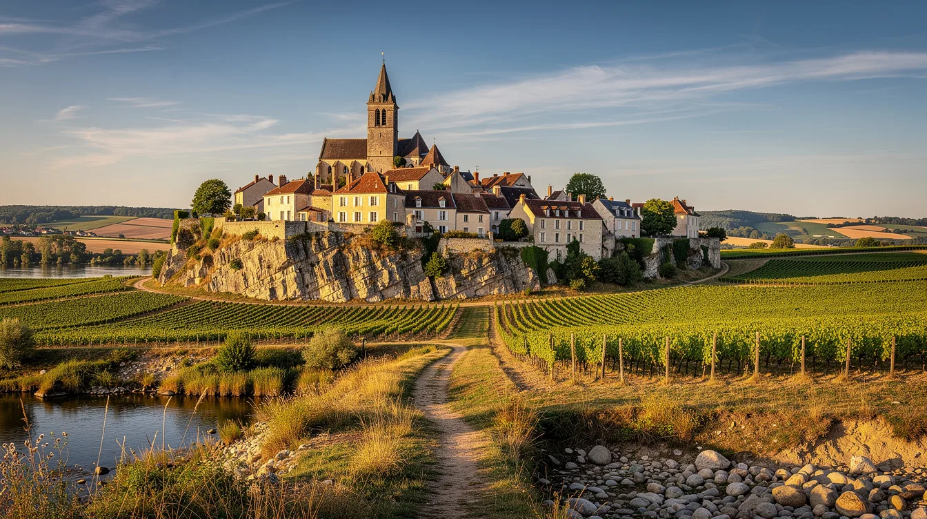 Ce village labellisé Petite Cité de Caractère depuis 2004 est perché sur un éperon rocheux