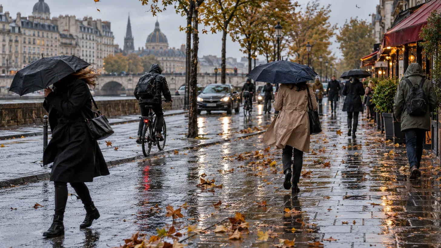 Météo du 25 octobre : pluies et rafales, ce qu’il faut prévoir aujourd’hui
