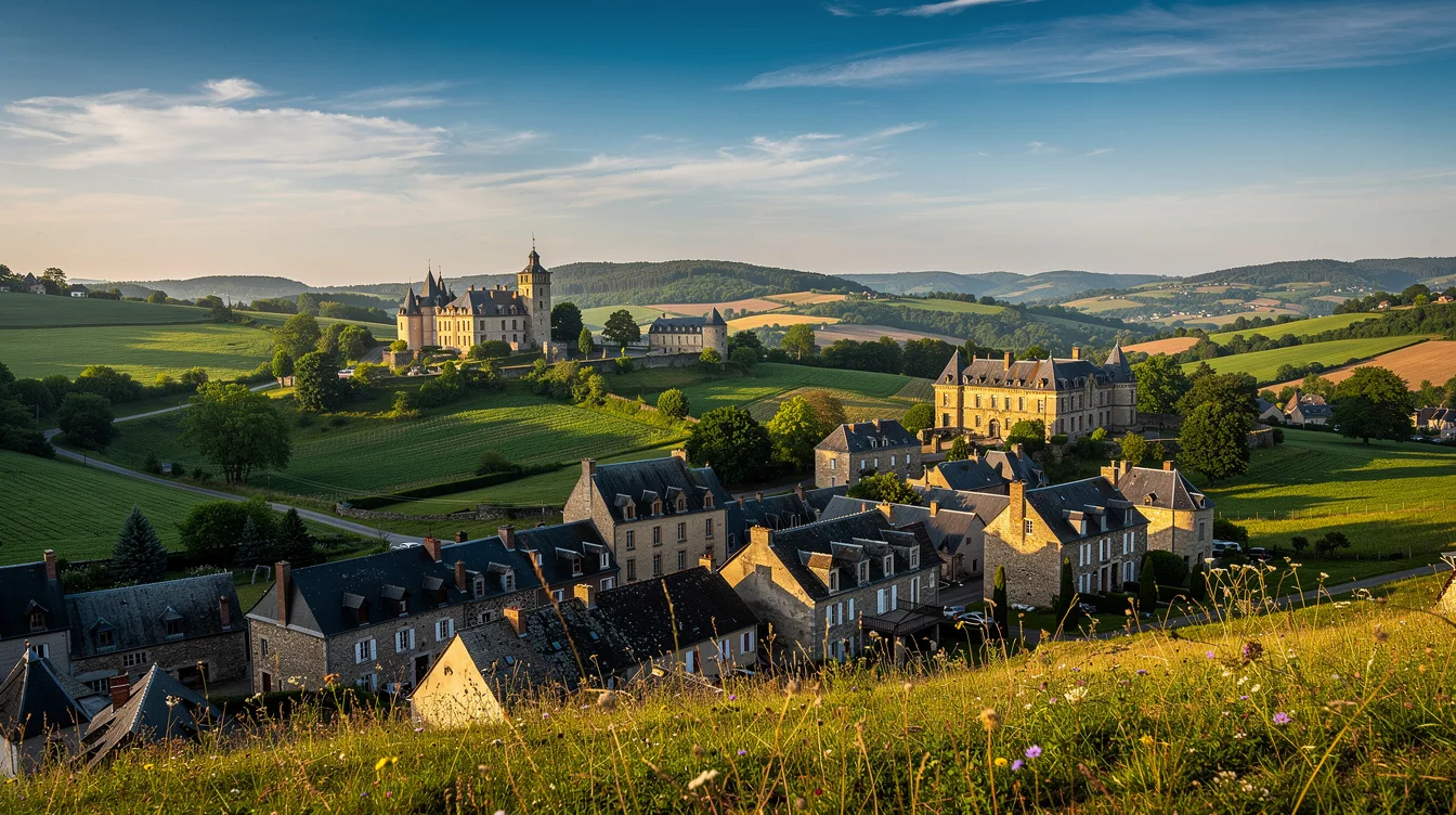 Ce village du Cantal, la cité aux six châteaux qui invite à remonter le temps