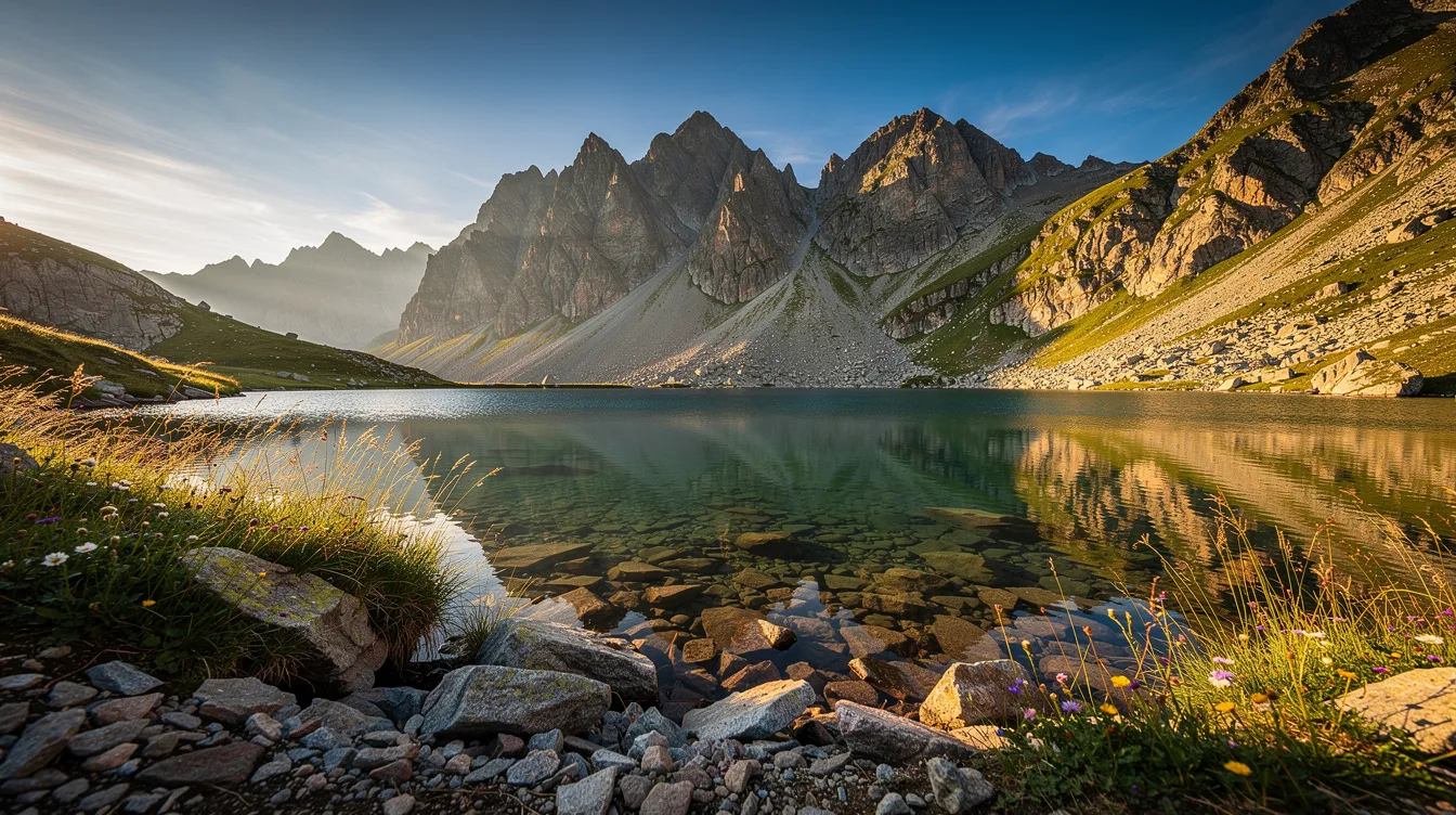 À 2 415 mètres, ce lac des Hautes-Alpes se rejoint en cinq minutes