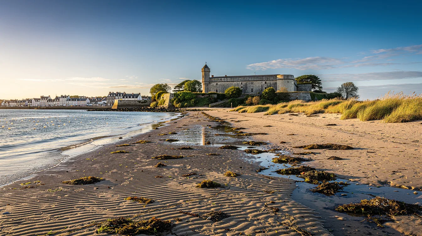 À marée basse, cette île normande devient une presqu’île accessible en 30 minutes à pied