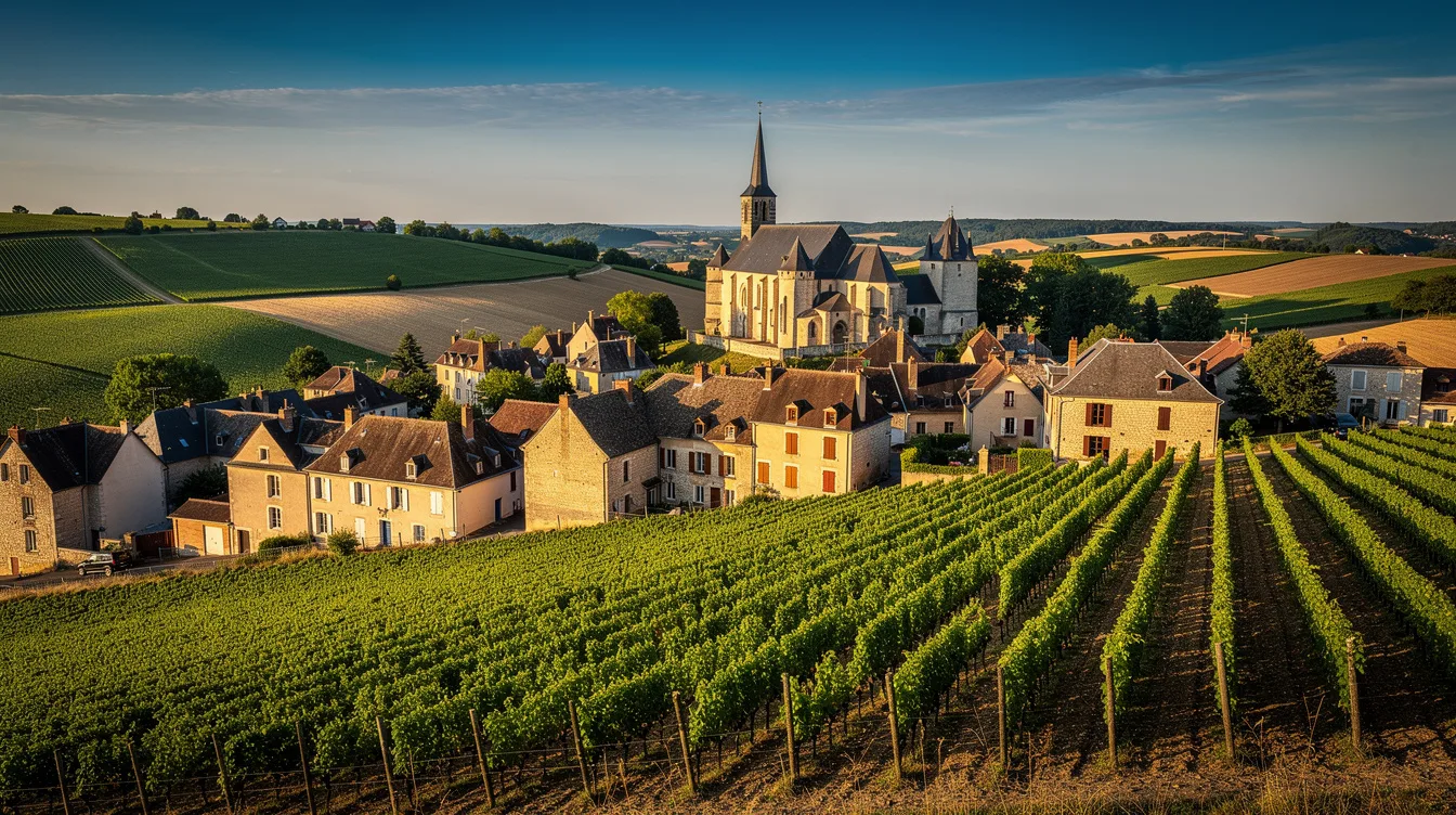 Ce village aux 23 climats classés en premier cru, haut lieu historique du crémant de Bourgogne