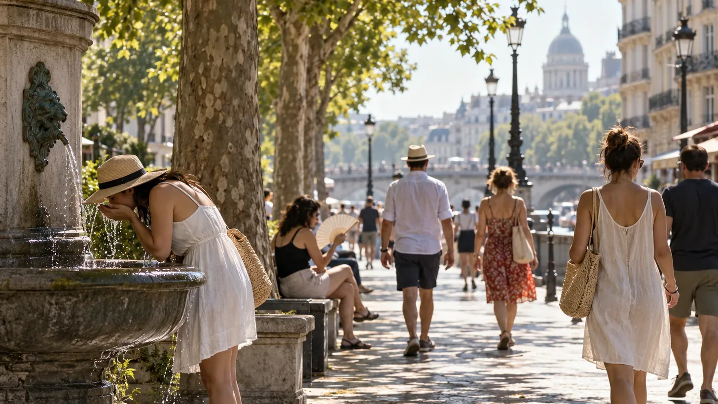 Canicule : le 27 octobre, les bons réflexes de Santé publique France à connaître