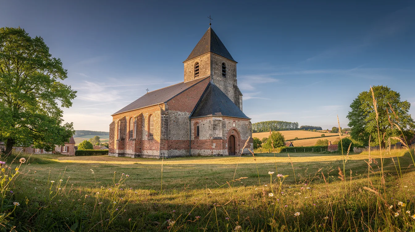 Ce village de l’Aisne cache une église fortifiée vers 1600, restaurée de 2019 à 2023