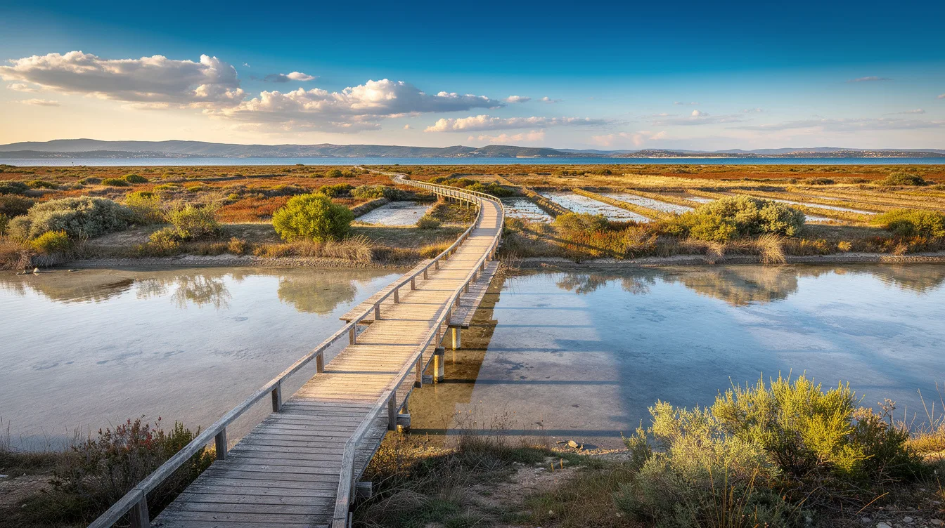 Ce village fait marcher sur l’eau le long de 2 km d’anciens salins