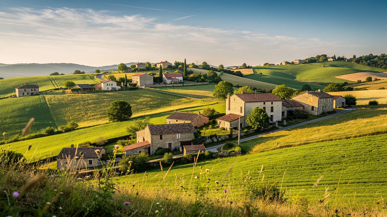 Ce village du Tarn, passé de 1 518 à 248 habitants, conserve son habitat dispersé