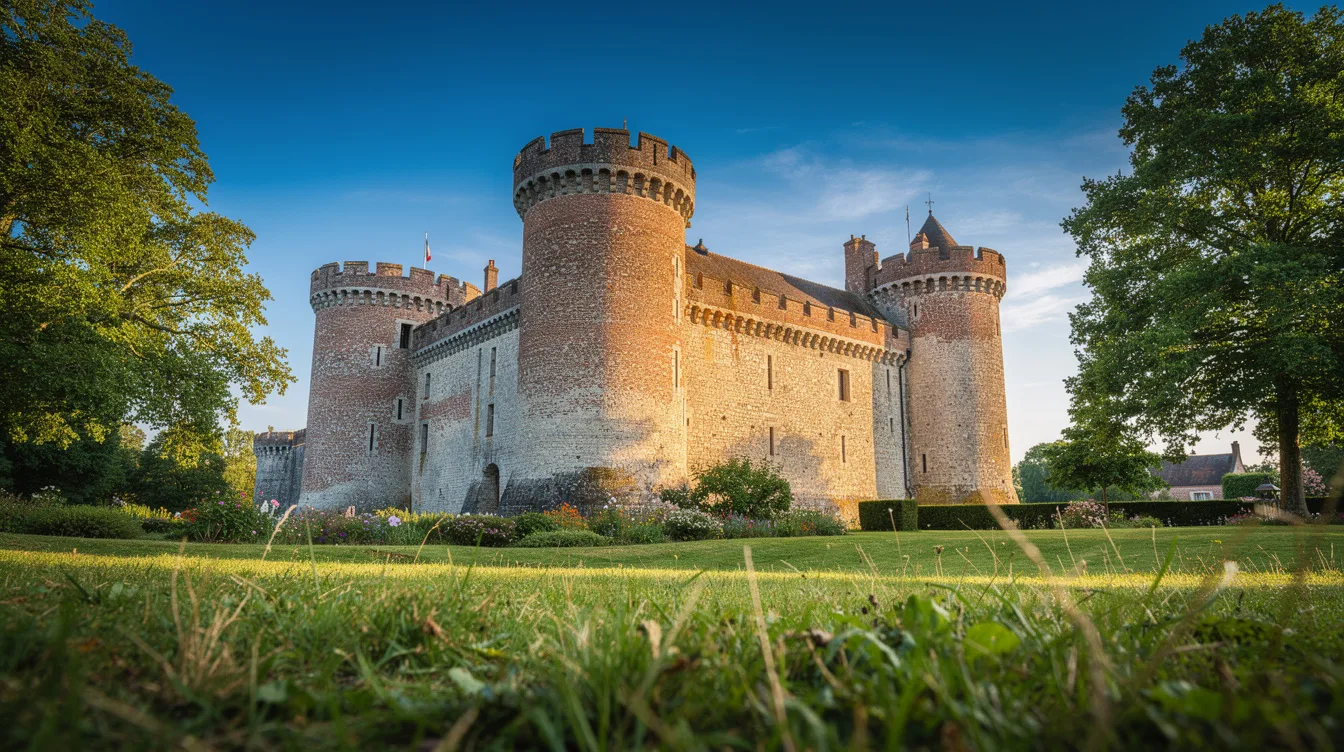Des murs de 5 mètres : ce château fort de la Somme possède 4 tours