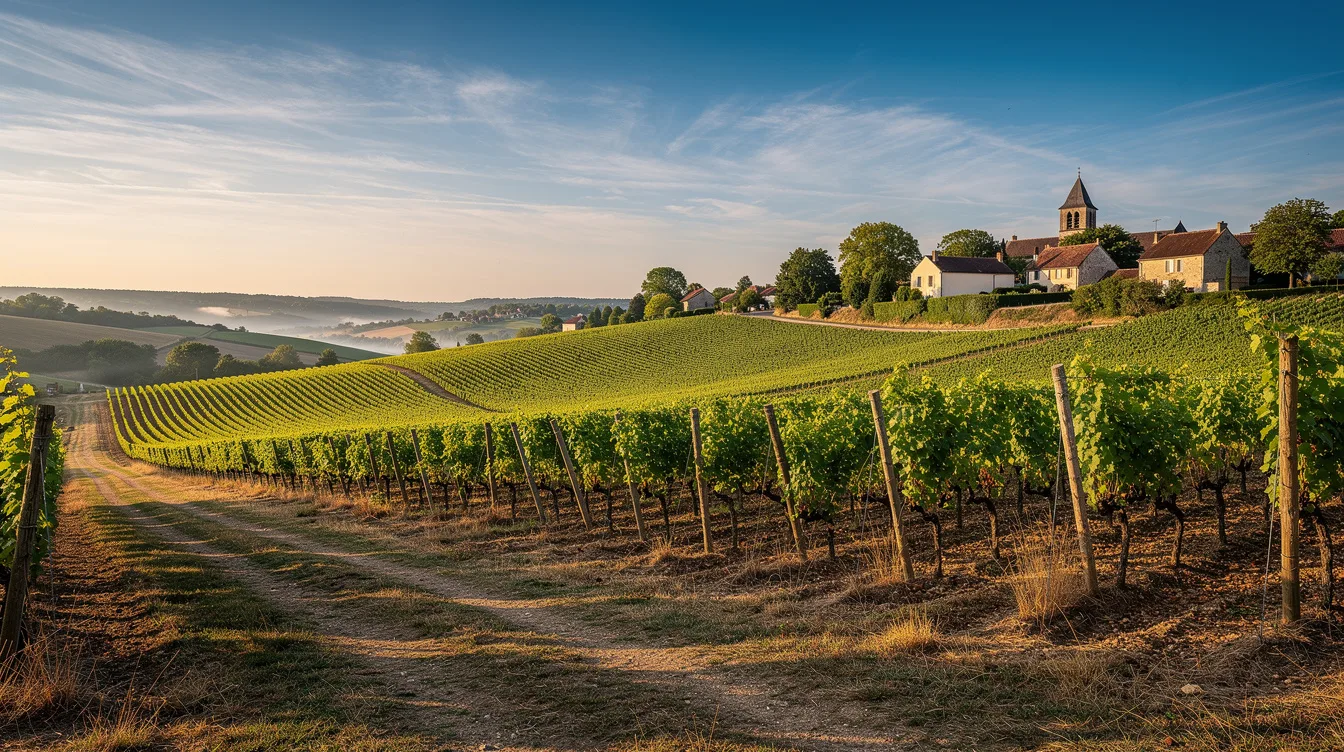En 1 h 30 à 2 h, ce parcours fait découvrir les vignes de Farges-lès-Mâcon