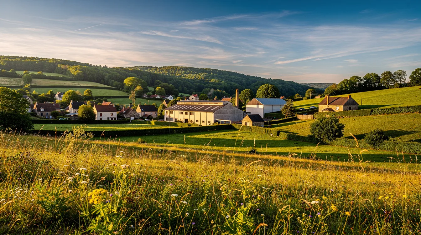 En 1982, 100 millions de litres de lait collectés par une fromagerie, fermée en 1985 avec 150 salariés