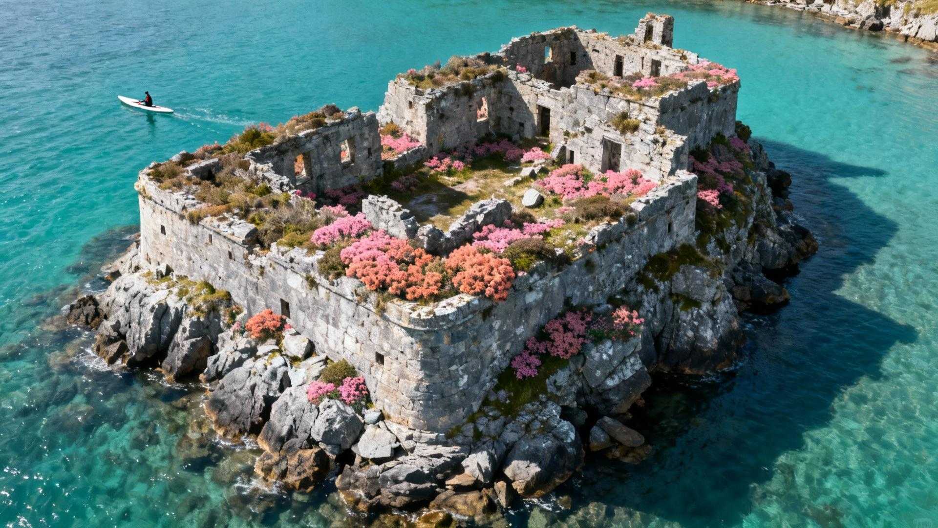 We bezochten 47 Atlantische forten in 12 jaar en dit verlaten Bermuda-eiland versloeg Spanje in 1614