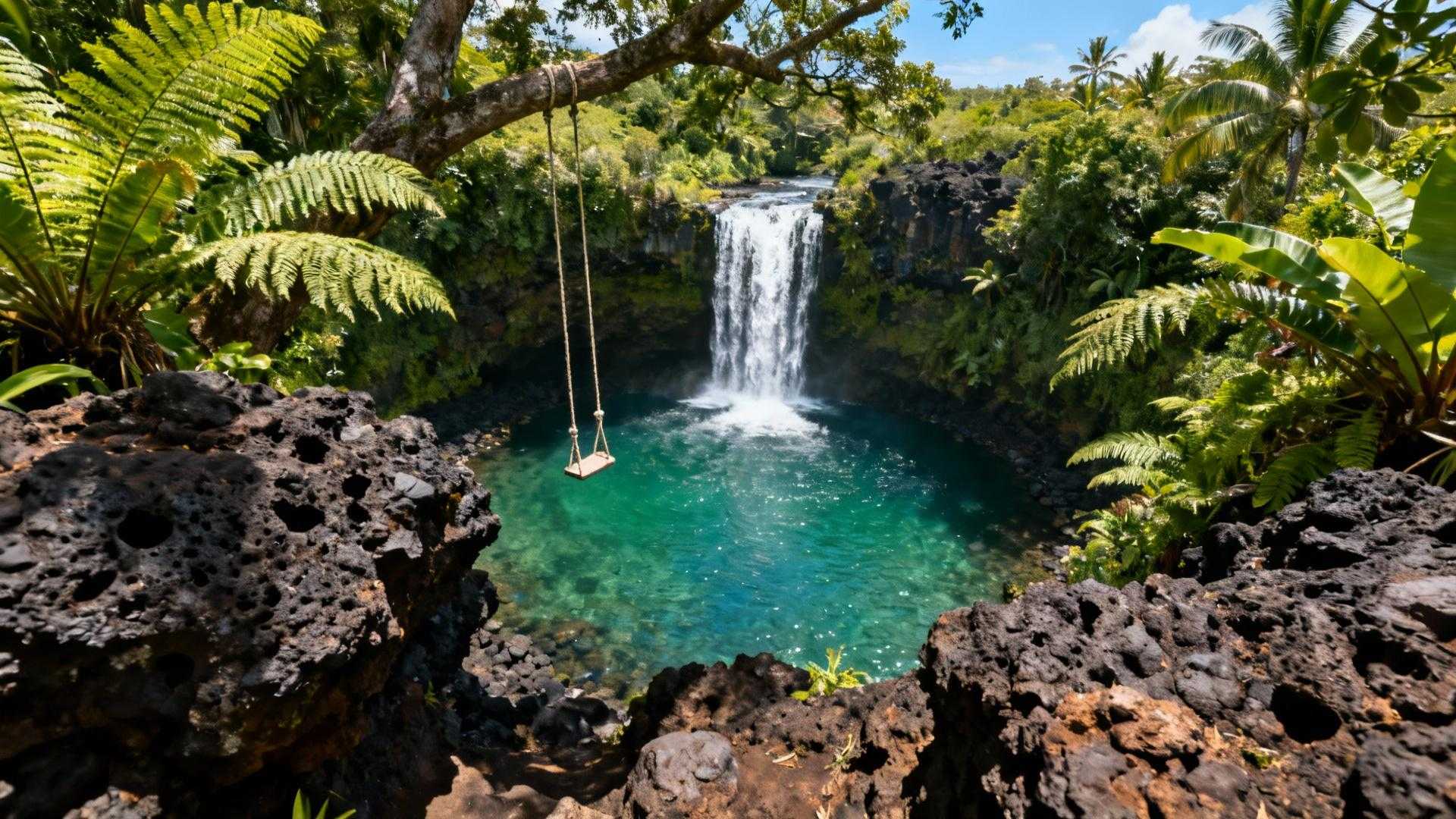 De jungle schommels van Maui die locals al 15 jaar geheim houden