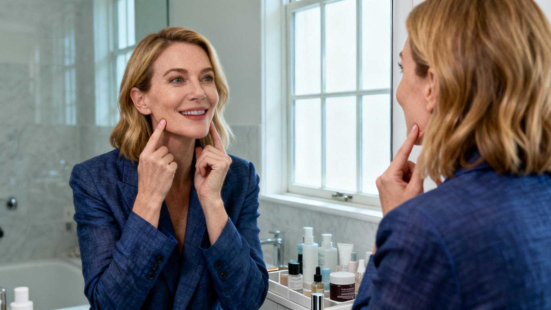 Je staat voor de spiegel, trekt je haar naar achteren en plots zie je het. Die subtiele verandering in je gezichtscontouren die je nooit eerder had opgemerkt. De werkelijkheid is simpel: jouw gezichtsvorm bepaalt welke kapsellengte je gezicht tot 15% slanker doet lijken. Geen dure ingrepen, geen maanden wachten op resultaten. Drie eenvoudige spiegeltests onthullen binnen minuten welke snit jouw natuurlijke harmonie herstelt. De 3-minuten spiegel-diagnose: identificeer jouw gezichtsvorm nu Trek je haar volledig naar achteren met een haarband. Sta recht voor je badkamerspiegel bij daglicht. Deze drie tests vormen de basis van elke professionele kapselconsultatie. Test 1 — De vingerbreedte-meting tussen kaak en slaap Plaats drie vingers horizontaal tussen je kaakhoek en slaap. Meet hoeveel vingerbreedtes ertussen passen. Minder dan drie vingerbreedtes wijst op een smalle kaakstructuur, ideaal voor volume-creërende lengtes. Drie tot vier vingerbreedtes toont een gebalanceerde kaak. Meer dan vier suggereert een brede kaaklijn die verticale lijnen nodig heeft. Test 2 — De contour-tracing van voorhoofd tot kin Trek een denkbeeldige lijn van je haarlijn naar je kin. Noteer waar je gezicht het breedst is. Breedte in het voorhoofd duidt op een hartvormig gezicht, terwijl breedte ter hoogte van de jukbeenderen een ovaal of rond gezicht aangeeft. Een brede onderkaak karakteriseert peervormige gezichten. Test 3 — De lengte-breedte ratio bepaling Vergelijk je gezichtslengte van haarlijn tot kin met de breedte tussen je slapen. Een ratio van 1:1 betekent een rond gezicht. Een verhouding van 1,5:1 wijst op de ideale ovale vorm. Ratios boven 1,5:1 kenmerken langwerpige of rechthoekige gezichten die horizontale balans nodig hebben. Waarom kapsellengte jouw gezicht optisch transformeert: de geometrie-principes Kapsellengte werkt volgens dezelfde visuele principes als professionele portretfotografie. Verticale lijnen verlengen optisch en maken breder lijkende gezichten smaller. Dit mechanisme verklaart waarom bepaalde lengtes dramatische veranderingen creëren zonder chirurgische ingreep. Verticale lijnen verlengen volgens het fotografische principe Lang haar creëert ononderbroken verticale visuele lijnen langs je gezicht. Deze lijnen leiden het oog van boven naar beneden, waardoor de bredteperceptie afneemt. Professionele fotografen gebruiken dit principe door modellen verticaal te positioneren. Hetzelfde effect ontstaat wanneer haar langs de zijkanten van je gezicht valt. Volume-plaatsing verschuift het visuele zwaartepunt strategisch Volume op je kruin trekt aandacht omhoog, waardoor je onderste gezichtshelft smaller lijkt. Volume aan de zijkanten verbreedt juist je gezicht ter hoogte van je jukbeenderen. Strategische volume-plaatsing kan je gezichtsverhouding met 10% veranderen zonder permanente modificaties aan je haarstructuur. Jouw gezichtsvorm-match: welke kapsellengte flatteert jou optimaal Elke gezichtsvorm vereist een specifieke benadering voor optimale versmalling. Deze wetenschappelijk onderbouwde matching zorgt voor gegarandeerde visuele harmonie binnen weken na je nieuwe snit. Ronde en vierkante gezichten prospereren met middellange lagen Kapsellengte tussen 25 en 30 cm van je kruin, eindigend 5 tot 7 cm onder je kin, doorbreekt horizontale breedteperceptie effectief. Vermijd bobs die exact op kaaklijn eindigen - deze benadrukken juist de breedte die je wilt minimaliseren. Zachte lagen vanaf oorhoogte creëren de gewenste verticale illusie. Lange en rechthoekige gezichten vereisen schouderlengte met zijwaarts volume Gezichten met een ratio boven 1,5:1 hebben horizontale tegenbalans nodig. Schouderlengte tussen 22 en 28 cm met volume ter hoogte van je jukbeenderen verkort visueel je gezichtslengte. Extra lang recht haar verlengt verder en werkt contraproductief voor je doelstelling. Hartvormige en ovale gezichten genieten maximale flexibiliteit Deze natuurlijk gebalanceerde vormen tolereren bijna alle lengtes. Van 15 cm pixies tot 40 cm lange kapsels - alles flatteert door de inherente proporties. Enige uitzondering: extreem korte stijlen kunnen een breed voorhoofd extra benadrukken bij hartvormige gezichten. De spiegel liegt niet: hoe textuur en styling de illusie versterken Je gekozen lengte vormt slechts de basis. Textuur en dagelijkse styling bepalen 60% van het uiteindelijke slank-effect. Beach waves ter hoogte van je jukbeenderen voegen breedte toe waar langwerpige gezichten dit nodig hebben. Strak recht haar benadrukt hoekigheid bij vierkante vormen. Schuine pony's breken verticale voorhooflijnen en verzachten sterke gezichtsstructuren. Een strategisch gekozen ponylengte kan je voorhoofd optisch verkleinen met 12%. Middenscheidingen accentueren lengte bij lange gezichten, terwijl zijscheidingen balans creëren. Jouw vragen over de kapselvorm die je gezicht slanker doet lijken beantwoord Kan ik deze tests zelf betrouwbaar uitvoeren zonder professionele hulp? Nederlandse kappers bevestigen dat zelfdiagnose 85% accuraat is bij correcte uitvoering. De vingerbreedte-methode is gestandaardiseerd en werkt bij alle handgrotes. Bij twijfel tussen twee gezichtsvormen, meet je kinbreedte - onder 9 cm wijst meestal op hartvormig. Verandert mijn gezichtsvorm door veroudering en worden deze adviezen ongeldig? Je botstructuur blijft stabelijk, maar weefselverdeling verschuift na 40 jaar. Herhaal de tests elke drie jaar om subtiele veranderingen op te vangen. Collageenverlies vereist vaak meer volume tussen kin en oor om jeugdige contouren te handhaven. Werken deze principes ook bij dun wordend haar of beginnende kaalheid? Absoluut, met aanpassingen voor volume-verlies. Strategische lagen en textuurspray maskeren dunner wordende zones effectief. Point-cutting onder 10° hoek voorkomt scherpe lijnen die transparantie benadrukken. Natuurlijke haarkleuren helpen ook bij het camoufleren van volume-tekorten. Middaglicht filtert door je badkamerraam terwijl je voor de spiegel staat. Ditmaal zie je geen tekortkomingen maar mogelijkheden. Je vingers meten, je ogen traceren contouren met nieuwe precisie. Het spiegelbeeld toont geen beperking maar een blauwdruk voor transformatie. Je volgende salon-afspraak wordt geen gok maar een berekende keuze.