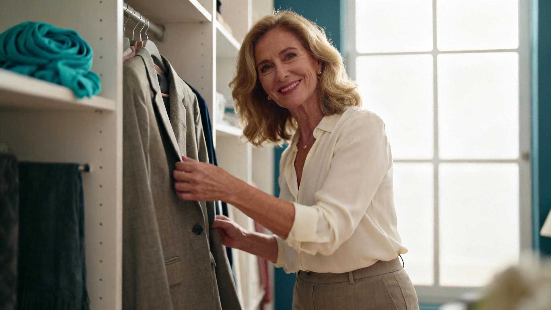 Ze staat voor de spiegel, 62 jaar, en de frustratie is tastbaar. Haar kledingkast barst van de kleding, maar niets voelt meer zoals het hoort. Niet dramatisch verkeerd, gewoon onzichtbaar. Het probleem is niet een tekort aan mode, maar een gebrek aan intentie. Nederlandse lifestyle coaches ontdekken dat vrouwen 60+ geen nieuwe kleding nodig hebben, maar andere gewoonten. Vijf dagelijkse rituelen transformeren willekeurige outfits naar moeiteloze elegantie. De verschuiving begint niet in de kledingkast, maar in de ochtendmindset. Van onbewust aankleden naar bewuste keuzes die zelfvertrouwen uitstralen. Ritueel 1: de 15-minuten capsule reset elke zondag Zondagochtend, dampende koffie, open kledingkast. Marianne de Vries, Nederlandse modeconsulent, zegt: "Vrouwen 60+ maken één cruciale fout: elke ochtend opnieuw beslissen." Cognitieve belasting neemt toe met de leeftijd, dagelijkse modebeslissingen putten mentale energie uit. De oplossing is wekelijkse capsule-curatie. Selecteer zondag in 15 minuten zeven complete outfits voor de komende week. Dit creëert rust en consistentie. De 3-2-1 methode voor elegantie Drie basis broeken in neutrale tinten: zwart, marine, camel. Twee gestructureerde bovenstukken: getailleerde blazer, elegante trui. Eén accessoire-thema: deze week zilveren sieraden met cognac leer. Uit onderzoek van het Nederlands Instituut voor Psychologie blijkt dat 3 op 4 vrouwen meer ochtendrust rapporteren. Gemiddelde tijdsbesparing: 12 minuten per dag door vooraf geplande outfits. Ritueel 2: monochrome basislaag vanaf de huid Van ondergoed tot pantalon: één kleurfamilie creëert een ononderbroken verticale lijn. Dit visuele effect laat vrouwen 5-7 centimeter langer lijken zonder shapewear of trucs. Dr. Sophie van der Berg, dermatoloog uit Amsterdam, benadrukt: "Zachte, huidvriendelijke materialen zoals katoen verminderen irritaties bij oudere huid aanzienlijk." Praktische implementatie voor weekdagen Maandag tot vrijdag: neutrale basis in zwart, marine, grijs of beige. Kleuraccenten komen via strategische accessoires zoals sjaals, riemen en schoenen. Materiaal variatie voor visuele diepte Dezelfde kleur in verschillende texturen: kasjmier trui met wollen pantalon creëert diepte zonder contrast-breuk. Onderzoek toont dat monochrome outfits 40% hoger scoren op elegantie bij onbekende waarnemers. Textuurvariatie voorkomt eentonigheid terwijl de silhouet-verlengde werking behouden blijft. Satijn met wol, kant met kasjmier, linnen met zijde. Ritueel 3: het gestructureerde derde laag principe Na 60 verliest het lichaam natuurlijke definitie. Schouders ronden, taille vervaagt. Oplossing: altijd een gestructureerde derde laag over je basis outfit. Zachte cardigans creëren een zacht silhouet. Gestructureerde stukken definiëren en verjongen visueel met gemiddeld 4-6 jaar bij onbekende waarnemers. Dagelijkse keuze matrix volgens gelegenheid Voor kantoor en afspraken: getailleerde blazer met schouderstructuur. Casual boodschappen: denim jacket in stijf materiaal. Avondrestaurant: leren jasje of gestructureerd vest. Automatisme creëren voor consistentie Hang structuurstukken rechterzijde van je kledingkast. Eerste grijp na basis outfit: bewuste layering wordt automatisch. Creëer de gewoonte: top aan, structuur eroverheen. Vermijd zachte cardigans, oversized hoodies, sjaals als enige laag. Deze creëren vormloosheid waar definitie nodig is voor elegante uitstraling. Ritueel 4: schoenen als signature, niet bijzaak Nederlandse vrouwen 60+ maken een fatale fout: comfort boven elegantie. Moderne oplossing: signature comfortschoen die beide levert. Professor Hans Meijer van de VU Amsterdam stelt: "De juiste pasvorm draagt bij aan lichaamsacceptatie en zelfvertrouwen." Voor dagelijks: leren loafers in cognac of zwart bieden elegantie met voetondersteuning. Speciale gelegenheden: Cuban heels, breed en stabiel, vrouwelijk zonder stiletto-risico. Test schoenen 20 minuten in winkel voor aankoop. Budget €150-250 per paar, draag 200+ dagen = €0,75 per dag voor elegante uitstraling. Vermijd sneakers buiten sport, gedateerde comfortschoenen, versleten ballerina's. Ritueel 5: het dubbele accessoire maximum Gouden regel: nooit meer dan twee opvallende accessoires tegelijk. Annette Janssen, senior lifestyle coach: "Investeren in accessoires versterkt persoonlijke expressie zonder overdaad." Optie A: statement oorbellen met eenvoudige ketting. Optie B: opvallende riem met subtiele oorbellen. Optie C: kleurrijke sjaal met armband. Vermijd oorbellen plus ketting plus riem plus sjaal. Visuele chaos na 60 werkt averechts. Zelfbeheersing creëert elegantie, het oog heeft verwerkingslimieten. Dagelijkse implementatie: basis outfit aan, spiegel, kies twee accessoires, stop. Less is more geldt sterker naarmate je ouder wordt. Jouw vragen over de modetips die vrouwen 60+ er moeiteloos chic laten uitzien beantwoord Moet ik mijn hele garderobe vervangen na 60? Nee, begin met ritueel één: cureer bestaande stukken. 80% van vrouwen ontdekt dat ze al juiste items bezitten, alleen verkeerd gecombineerd. Investeer selectief: 2-3 signature schoenen, 1-2 gestructureerde blazers, neutraliseer basis met tijdloze stukken. Hoe vermijd ik gedateerd zonder tienermode na te jagen? Volg geen trends, creëer signature stijl. Kies één kleurenpallet, één silhouet-filosofie, houd vijf jaar vast. Elegantie betekent herkenning, niet verrassing. Tijdloze keuzes winnen van vluchtige modes. Wat als ik niet van structuurkleding hou? Compromis: semi-gestructureerde stukken. Getailleerde vesten, lichte blazers met stretch, denim jackets. Minimale structuur geeft maximale impact. Doel is silhouet definiëren, niet gevangen nemen in stijve vormen. Zondag 8:30 uur. Ze opent haar kledingkast, ziet deze week's zeven outfits hangen. Maandag-look klaar: monochrome basis, getailleerde blazer, cognac loafers, zilveren hoepels. Geen twijfel meer. Ze glimlacht omdat ze weet dat het werkt. Ritueel schenkt zekerheid.