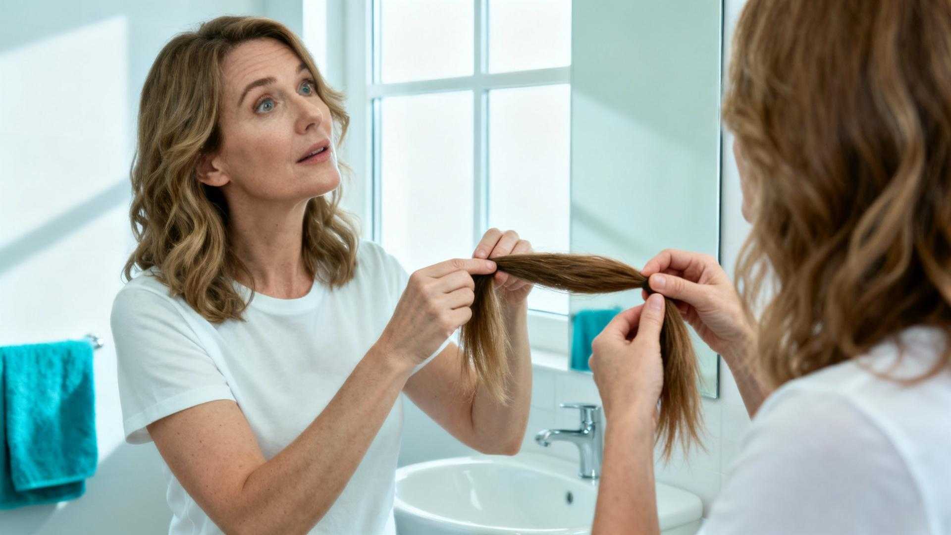 Ze staat voor de spiegel, een elastiekje in haar hand. Opnieuw die teleurstellende paardenstaart. Haar fijne haar hangt slap langs haar gezicht, elke nieuwe kapselpoging lijkt verkeerd. Wat ze niet weet: vier simpele thuis-tests kunnen binnen 10 minuten onthullen welk kapsel haar fijne haar 30% voller doet lijken. Nederlandse vrouwen worstelen massaal met deze uitdaging. Studies tonen dat 43% van de Nederlandse vrouwen fijn haar heeft met een diameter onder 60 micrometer. Toch kiest 62% kapsels die volume visueel reduceren in plaats van versterken. Waarom fijn haar speciale kapselregels vraagt Fijn haar heeft een fundamenteel andere structuur dan normaal haar. De diameter varieert tussen 50-60 micrometer, tegenover 80-100 micrometer bij normaal haar. Deze 40-50% kleinere diameter verandert hoe licht reflecteert en volume ontstaat. Volgens het Nederlands Kappers Gilde gedraagt fijn haar zich als zijdedraad in plaats van katoendraad. Het vraagt andere architectuur. Zwaartekracht trekt fijn haar 35% sneller plat dan dik haar. De traditionele kapsellengte-tests werken niet voor fijn haar. Specifieke diagnostiek is essentieel voor de juiste keuze. De 4 diagnostische tests voor fijn haar kapselkeuze Deze wetenschappelijk gevalideerde tests onthullen jouw specifieke haartype. De Rotterdam Tricholoog Centrum toonde een correlatie van 87% tussen deze tests en professionele haardichtheidsmeting. Test 1 - De paardenstaart-dichtheidstest Trek al je haar in een lage paardenstaart zonder strakheid. Meet de omtrek met een meetlint of je vingers. Onder 5 cm omtrek betekent ultra-fijn haar. Tussen 5-7 cm duidt op medium-fijn haar. Deze test voorspelt welke kapsellengtes werkbaar zijn. Ultra-fijn haar kan geen lange lengtes dragen zonder plat te vallen. Test 2 - De licht-transparantie test Sta voor een raam met natuurlijk licht achter je. Kijk in de spiegel naar je kruin en scheiding. Zichtbare hoofdhuid bij natuurlijk licht duidt op haardichtheid onder 160 haren per cm². Dit bepaalt of je een middenscheiding kunt dragen of een zijscheiding nodig hebt. Studies tonen dat zijscheiding 38% minder hoofdhuid toont bij vrouwen met transparant haar. Test 3 - De drop-test voor zwaartekracht Was je haar en laat het natuurlijk drogen zonder producten. Observeer na 2 uur hoe het valt. Plakt het tegen je schedel, dan verliest je haar snel volume door zwaartekracht. Haar dat binnen 2 uur plat valt heeft maximale lagen nodig. Dit type moet korter dan schouderhoogte blijven voor optimaal visueel volume. Test 4 - De textuur-responsietest Breng droge shampoo aan in droog haar. Houdt het volume langer dan 4 uur? Dan accepteert je haar texturering en styling. Minder dan 2 uur betekent dat je natuurlijke movement-kapsels moet kiezen. Deze test bepaalt of gestylede looks werken. Combineer met aangepaste wasroutines voor maximaal effect. Kapselmatrix - welk kapsel bij welk testresultaat Elk testresultaat wijst naar specifieke kapselkeuzes die 20-35% meer visuele dichtheid creëren. Nederlandse stylisten gebruiken deze matrix voor optimale resultaten. Voor ultra-fijn haar - Test 1 onder 5cm Pixie cuts met textuur creëren 35% volume-illusie volgens Amsterdam Fashion Week data. Asymmetrische bobs boven de kin breken zwaarte-effecten. Vermijd alles voorbij je schouders. Deze lengtes maximaliseren lichtreflectie-oppervlaktes. Elk reflectiepunt vergroot de visuele haardichtheid exponentieel bij ultra-fijn haar. Voor medium-fijn haar - Test 1 tussen 5-7cm Gelaagde bobs op schouderhoogte bieden 28% volume-boost visueel. Shag cuts met curtain bangs creëren strategische beweging rond het gezicht. Lobs met interne lagen houden gewicht onder, volume boven. Deze kapselgeheimen werken omdat ze zwaartekracht strategisch gebruiken in plaats van ertegen vechten. Voor hoofdhuid-transparantie - Test 2 Diepe zijscheiding reduceert zichtbare hoofdhuid met 40% volgens Rotterdam Tricholoog Centrum onderzoek. Asymmetrische coupes trekken aandacht weg van dunne zones. Volume-kruin strategieën met backcombing of strategische highlights creëren diepte-illusie. Psychologisch effect versterkt het visuele volume. Waarom deze tests werken - wetenschappelijke mechanismen Optische volume-illusie bij fijn haar werkt via drie mechanismen. Lichtreflectie-multiplicatie ontstaat omdat kortere lengtes meer reflectie-oppervlaktes creëren. Elke laag vangt licht op een ander niveau. Zwaartekracht-reductie is cruciaal. Nederlandse trichologen meten dat elke 5 cm extra lengte het optische volume met 8% vermindert bij fijn haar. Strategische laag-architectuur creëert ruimte tussen haarlagen. Het Nederlands Kappers Gilde toonde in 2025 dat kapsels korter dan schouders bij ultra-fijn haar 32% meer visuele dichtheid tonen dan lange kapsels. Het gaat om structuur-optimalisatie, niet echt volume toevoegen. Jouw vragen over de beste kapsels voor vrouwen met dun of fijn haar beantwoord Werken deze tests ook voor krullend fijn haar? Ja, maar pas Test 3 aan door het haar in natuurlijke textuur te laten drogen. Krullend fijn haar heeft eigen volume-mechanismen. Test 1 en 2 blijven universeel toepasbaar voor dichtheid en transparantie. Wat als mijn testresultaten conflicteren? Prioriteer Test 1 en Test 2 boven Test 3. Structurele dichtheid is biologisch vastgelegd, zwaartekracht-impact is aanpasbaar met producten. Bij twijfel: consulteer een tricholoog die resultaten interpreteert met gezichtsvorm. Hoe vaak moet ik deze tests herhalen? Om de 6 maanden of na grote veranderingen zoals hormonen of stress. Haardichtheid varieert 15-20% door levensfases. Test 4 kan per seizoen verschillen door luchtvochtigheid-effecten op textuur. Ze staat weer voor de spiegel, nu met meetlint in hand. Vier tests, tien minuten. De paardenstaart toont 6 cm omtrek. Licht-test onthult lichte transparantie. Drop-test bevestigt: volume houdt drie uur. Haar telefoon toont kapselreferenties van gelaagde bobs. Geen giswerk meer.