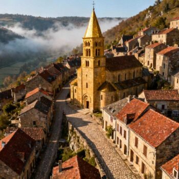 Ochtendmist hangt boven smalle straatjes terwijl kerkklokken uit de 12e eeuw luiden. In Conques leven 220 mensen tussen muren die verhalen vertellen van 1.159 jaar pelgrimsdevotie. Geen souvenirwinkels verstoren de stilte. Het geheim ligt niet in wat toeristen zien, maar in wat inwoners koesteren. Sinds januari 866 bewaart dit dorp de relieken van heilige Foy zonder ze te verkopen aan de hoogste bieder. Waarom één gestolen reliek in 866 Conques' toekomst bepaalde Monnik Ariviscus stal in januari 866 de relieken van heilige Foy uit Agen. Die daad veranderde een afgelegen klooster in een pelgrimsmagneet. Wonderen begonnen meteen - blinden zagen, zieken genazen. De geografische isolatie in de Aveyron-valleien werd kracht in plaats van zwakte. Terwijl andere pelgrimsoorden groeiden tot massa-attracties, koos Conques voor authenticiteit boven commercie. De huidige abdijkerk uit de 11e eeuw werd gebouwd om pelgrims op te vangen, niet om ze uit te buiten. Vandaag ontvangt Conques 60.000 bezoekers per jaar versus 5,5 miljoen in Lourdes. Die keuze houdt het dorp levend sinds bijna twaalf eeuwen. Het romaanse meesterwerk dat tijd stilzet Het timpaan dat pelgrims tot stilte dwingt Het Laatste Oordeel timpaan toont 124 figuren in romaanse beeldhouwkunst. Sainte Foy knielt rechtsboven voor Christus, haar gebogen hoofd smekend voor zielen. Toeristen maken foto's en lopen door - pelgrims blijven staan. Kunsthistoricus Sophie Leroy beschrijft het als "de spanning tussen genade en verdoemenis die je fysiek voelt". Het 12e-eeuwse beeldhouwwerk spreekt nog steeds dezelfde taal als toen. De gouden reliekhouder die blauwe ogen heeft De reliekhouder van Sainte Foy meet 85 cm hoog, gemaakt van goud en edelstenen rond een 5e-eeuws Romeins hoofd. Haar blauwe glazen ogen volgen bezoekers door de schatkamer. Pelgrims fluisteren: "Ze is hier echt aanwezig." Tijdens de Franse Revolutie verstopten dorpsbewoners deze schat in hun huizen. Geen museum kreeg hem, geen collectionnair kon hem kopen. Hij bleef waar hij thuishoorde - bij zijn pelgrims. Wat je doet in een dorp dat tijd stopzette De pelgrimsroute die locals nog wandelen De GR65 loopt door Conques als onderdeel van de Camino naar Santiago. Je wandelt de 5 km lokale sectie zonder rugzak of pelgrimsstempel. Bij Pont des Pèlerins ontmoet je echte pelgrims uit heel Europa. Marie Dubois, gids sinds 1998, zegt: "Pelgrims leggen nog steeds hun handen op dezelfde stenen onder de reliekhouder waar hun voorouders dat 1.159 jaar geleden deden." Het ritme blijft hetzelfde als in de middeleeuwen. Aligot en cassoulet zoals locals het eten Vergeet gastronomie - hier eet je eerlijk. Aligot kost € 12 in familierestaurants waar dorpsbewoners lunchen. De aardappelpuree met Cantal-kaas wordt bereid volgens recepten van generaties terug. Cassoulet op koude avonden, lokale Aveyron-kazen bij de wijn. Restaurants in Conques serveren eten om te voeden, niet om te imponeren. Menu's vanaf € 18, geen service charges. Waarom grotere pelgrimsoorden jaloers kijken naar Conques' keuze Juli in Lourdes betekent massa's, souvenirwinkels en hotels vanaf € 250 per nacht. Vézelay kampt met 1 miljoen toeristen die de basiliek fotograferen maar de betekenis missen. Assisi verdrinkt in groepsreizen. Conques koos anders. Accommodatie kost € 70-130 per nacht, restaurants blijven familiebedrijven. De 220 inwoners bewaren hun erfgoed zonder het te verkopen. Zoals de VVV stelt: "Met behoud van middeleeuwse charme blijft Conques een van de beste plekken om geschiedenis te combineren met rust." Jouw vragen over Conques, Frankrijk – bedevaartsdorp in Occitanië beantwoord Wat is de beste reistijd en hoe bereik je Conques vanuit Nederland? Beste periode: mei tot september met temperaturen van 10-28°C. Vermijd augustus vanwege piekdrukte. Vanaf Amsterdam: 1.200 km via auto (11-12 uur, € 150 benzine plus tol) of trein naar Rodez (6 uur vanaf Parijs, dan bus). Vliegtuig naar Toulouse of Rodez kost € 100-250. Totaalbudget enkele reis: € 100-300 afhankelijk van vervoer. Welke lokale tradities moet je ervaren in 2025? Jaarlijkse pelgrimsprocessies op de GR65-route, lokale markten in de zomer met Aveyron-specialiteiten. Probeer aligot (€ 12), cassoulet en streekkazen. Bezoek de schatkamer vroeg op de dag - de reliekhouder glanst in ochtendlicht. Respecteer stille zones tijdens pelgrimsmomenten. Kerkklokken luiden om 07:00 en 18:00 sinds de middeleeuwen. Hoe verhoudt Conques zich tot andere pelgrimsoorden? Conques: 60.000 bezoekers per jaar, accommodatie € 70-130, zeer authentiek en afgelegen. Vézelay: populairder maar drukker, € 80-140, dichterbij Nederland. Assisi: massatoerisme, € 90-150, gemengde gotisch-romaanse stijl. Voordeel Conques: prijsvriendelijker, minder commercieel, ongerepte middeleeuwse sfeer met rijke romaanse kunst in intieme setting. Het is 07:30 uur. De laatste pelgrim verlaat de abdijkerk terwijl ochtendlicht de rode daken kleurt. Een lokale vrouw opent haar atelier in een 13e-eeuws huis. In Conques beslisten 220 mensen dat sommige schatten onbetaalbaar blijven.