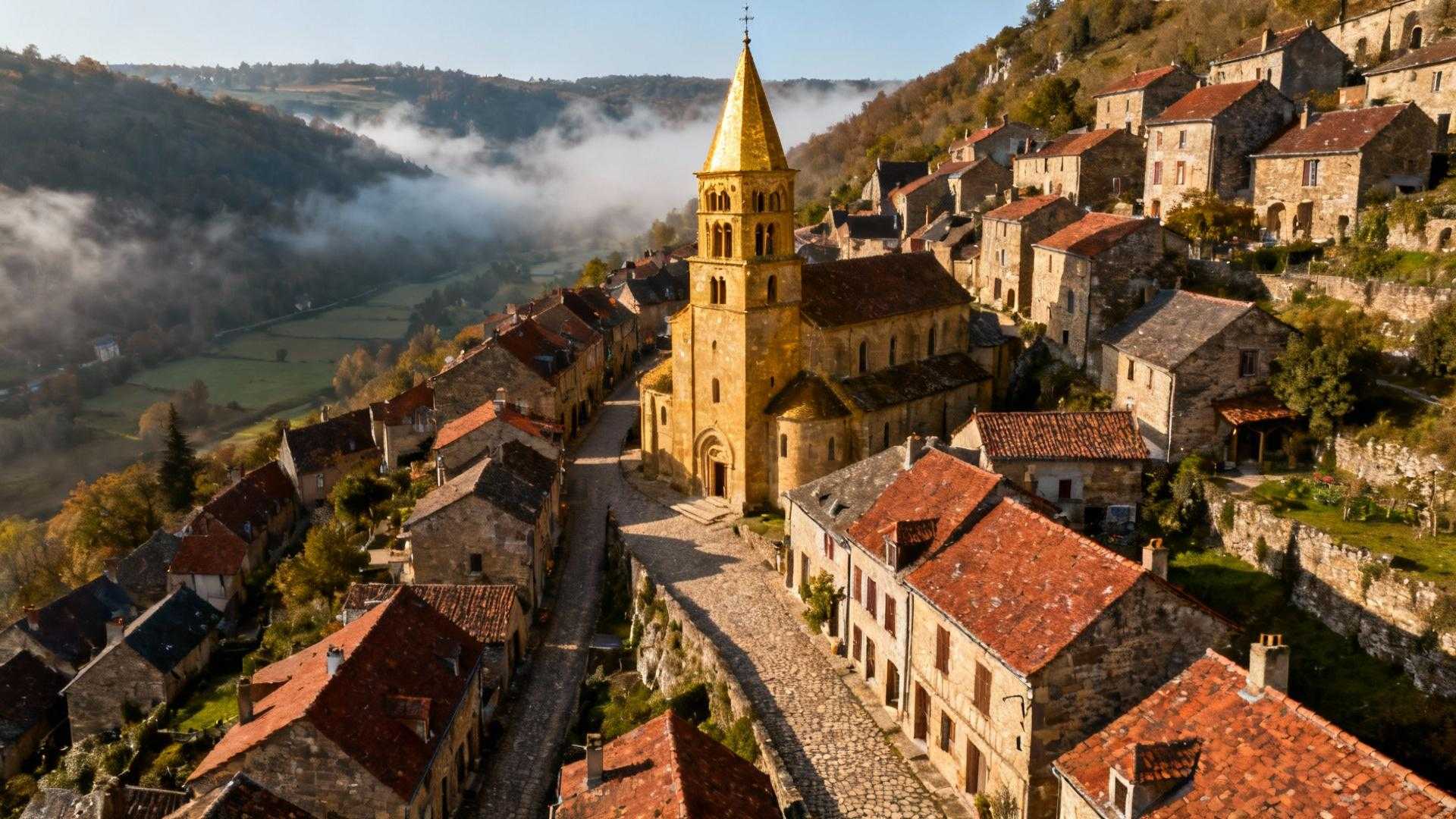 Ochtendmist hangt boven smalle straatjes terwijl kerkklokken uit de 12e eeuw luiden. In Conques leven 220 mensen tussen muren die verhalen vertellen van 1.159 jaar pelgrimsdevotie. Geen souvenirwinkels verstoren de stilte. Het geheim ligt niet in wat toeristen zien, maar in wat inwoners koesteren. Sinds januari 866 bewaart dit dorp de relieken van heilige Foy zonder ze te verkopen aan de hoogste bieder. Waarom één gestolen reliek in 866 Conques' toekomst bepaalde Monnik Ariviscus stal in januari 866 de relieken van heilige Foy uit Agen. Die daad veranderde een afgelegen klooster in een pelgrimsmagneet. Wonderen begonnen meteen - blinden zagen, zieken genazen. De geografische isolatie in de Aveyron-valleien werd kracht in plaats van zwakte. Terwijl andere pelgrimsoorden groeiden tot massa-attracties, koos Conques voor authenticiteit boven commercie. De huidige abdijkerk uit de 11e eeuw werd gebouwd om pelgrims op te vangen, niet om ze uit te buiten. Vandaag ontvangt Conques 60.000 bezoekers per jaar versus 5,5 miljoen in Lourdes. Die keuze houdt het dorp levend sinds bijna twaalf eeuwen. Het romaanse meesterwerk dat tijd stilzet Het timpaan dat pelgrims tot stilte dwingt Het Laatste Oordeel timpaan toont 124 figuren in romaanse beeldhouwkunst. Sainte Foy knielt rechtsboven voor Christus, haar gebogen hoofd smekend voor zielen. Toeristen maken foto's en lopen door - pelgrims blijven staan. Kunsthistoricus Sophie Leroy beschrijft het als "de spanning tussen genade en verdoemenis die je fysiek voelt". Het 12e-eeuwse beeldhouwwerk spreekt nog steeds dezelfde taal als toen. De gouden reliekhouder die blauwe ogen heeft De reliekhouder van Sainte Foy meet 85 cm hoog, gemaakt van goud en edelstenen rond een 5e-eeuws Romeins hoofd. Haar blauwe glazen ogen volgen bezoekers door de schatkamer. Pelgrims fluisteren: "Ze is hier echt aanwezig." Tijdens de Franse Revolutie verstopten dorpsbewoners deze schat in hun huizen. Geen museum kreeg hem, geen collectionnair kon hem kopen. Hij bleef waar hij thuishoorde - bij zijn pelgrims. Wat je doet in een dorp dat tijd stopzette De pelgrimsroute die locals nog wandelen De GR65 loopt door Conques als onderdeel van de Camino naar Santiago. Je wandelt de 5 km lokale sectie zonder rugzak of pelgrimsstempel. Bij Pont des Pèlerins ontmoet je echte pelgrims uit heel Europa. Marie Dubois, gids sinds 1998, zegt: "Pelgrims leggen nog steeds hun handen op dezelfde stenen onder de reliekhouder waar hun voorouders dat 1.159 jaar geleden deden." Het ritme blijft hetzelfde als in de middeleeuwen. Aligot en cassoulet zoals locals het eten Vergeet gastronomie - hier eet je eerlijk. Aligot kost € 12 in familierestaurants waar dorpsbewoners lunchen. De aardappelpuree met Cantal-kaas wordt bereid volgens recepten van generaties terug. Cassoulet op koude avonden, lokale Aveyron-kazen bij de wijn. Restaurants in Conques serveren eten om te voeden, niet om te imponeren. Menu's vanaf € 18, geen service charges. Waarom grotere pelgrimsoorden jaloers kijken naar Conques' keuze Juli in Lourdes betekent massa's, souvenirwinkels en hotels vanaf € 250 per nacht. Vézelay kampt met 1 miljoen toeristen die de basiliek fotograferen maar de betekenis missen. Assisi verdrinkt in groepsreizen. Conques koos anders. Accommodatie kost € 70-130 per nacht, restaurants blijven familiebedrijven. De 220 inwoners bewaren hun erfgoed zonder het te verkopen. Zoals de VVV stelt: "Met behoud van middeleeuwse charme blijft Conques een van de beste plekken om geschiedenis te combineren met rust." Jouw vragen over Conques, Frankrijk – bedevaartsdorp in Occitanië beantwoord Wat is de beste reistijd en hoe bereik je Conques vanuit Nederland? Beste periode: mei tot september met temperaturen van 10-28°C. Vermijd augustus vanwege piekdrukte. Vanaf Amsterdam: 1.200 km via auto (11-12 uur, € 150 benzine plus tol) of trein naar Rodez (6 uur vanaf Parijs, dan bus). Vliegtuig naar Toulouse of Rodez kost € 100-250. Totaalbudget enkele reis: € 100-300 afhankelijk van vervoer. Welke lokale tradities moet je ervaren in 2025? Jaarlijkse pelgrimsprocessies op de GR65-route, lokale markten in de zomer met Aveyron-specialiteiten. Probeer aligot (€ 12), cassoulet en streekkazen. Bezoek de schatkamer vroeg op de dag - de reliekhouder glanst in ochtendlicht. Respecteer stille zones tijdens pelgrimsmomenten. Kerkklokken luiden om 07:00 en 18:00 sinds de middeleeuwen. Hoe verhoudt Conques zich tot andere pelgrimsoorden? Conques: 60.000 bezoekers per jaar, accommodatie € 70-130, zeer authentiek en afgelegen. Vézelay: populairder maar drukker, € 80-140, dichterbij Nederland. Assisi: massatoerisme, € 90-150, gemengde gotisch-romaanse stijl. Voordeel Conques: prijsvriendelijker, minder commercieel, ongerepte middeleeuwse sfeer met rijke romaanse kunst in intieme setting. Het is 07:30 uur. De laatste pelgrim verlaat de abdijkerk terwijl ochtendlicht de rode daken kleurt. Een lokale vrouw opent haar atelier in een 13e-eeuws huis. In Conques beslisten 220 mensen dat sommige schatten onbetaalbaar blijven.